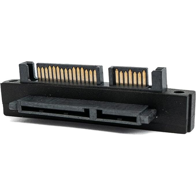 SATA Adapter 22Pin Buchse Zu Stecker Winkel Kabel Für Mainboard Hohe Kompatibilität