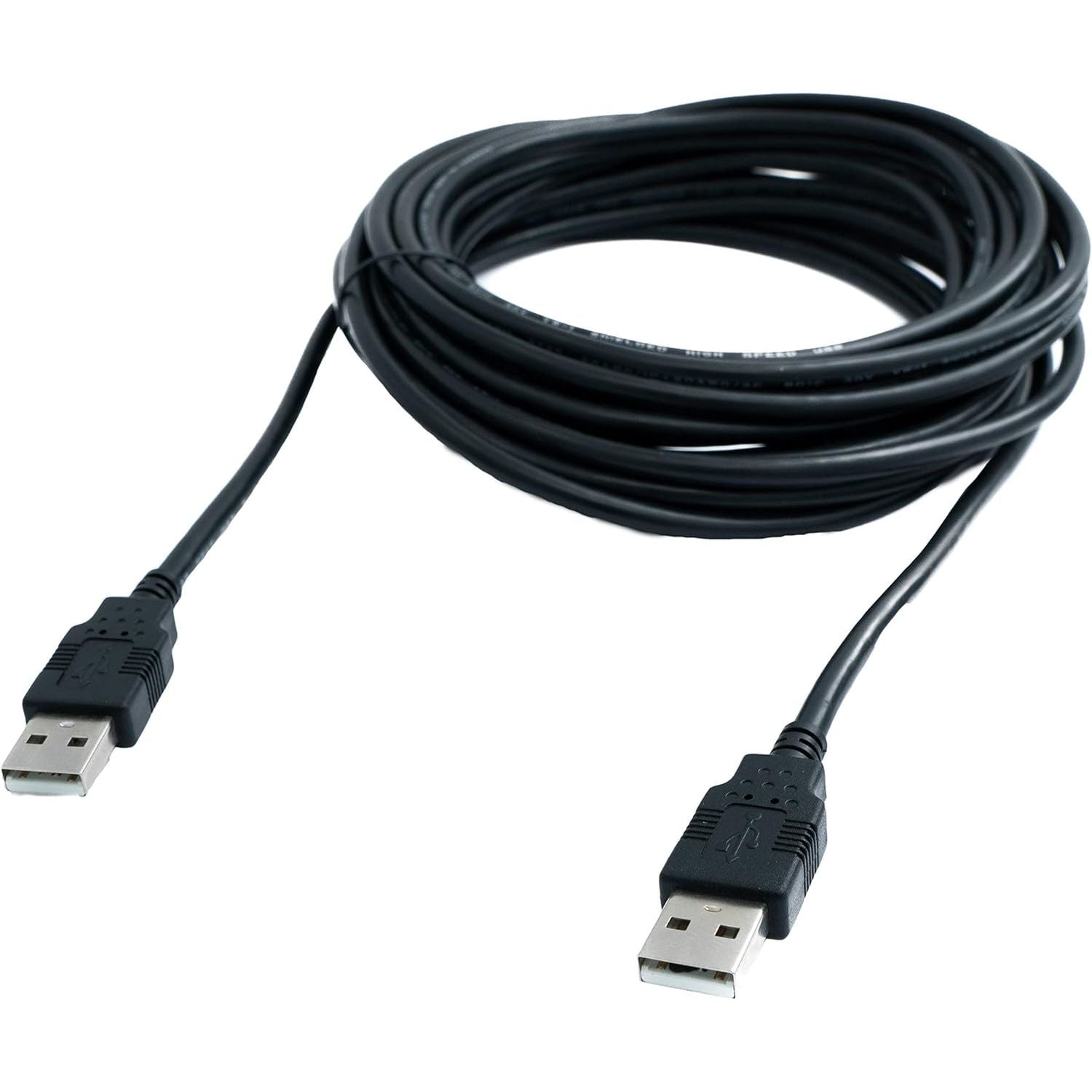 Systemhaus Zakaria USB A Auf USB A Kabel 2.0 Mit 10 Metern Länge Für Schnelle Datentransfers