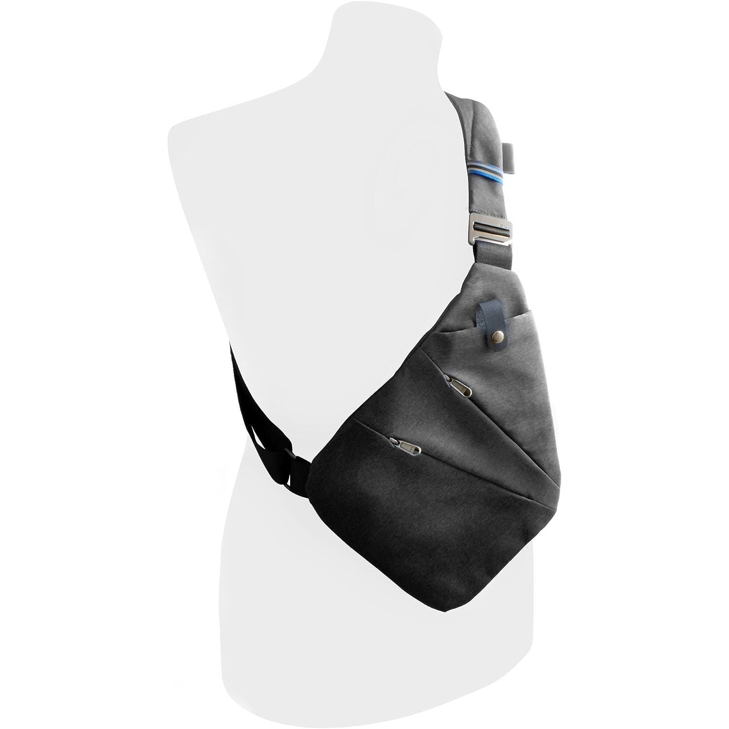 SYSTEM-S Unterarm Tasche Schultertasche Sicherheitstasche Holster Umhängetasche Brusttasche für Linkshänder für Tablet PC und vieles mehr