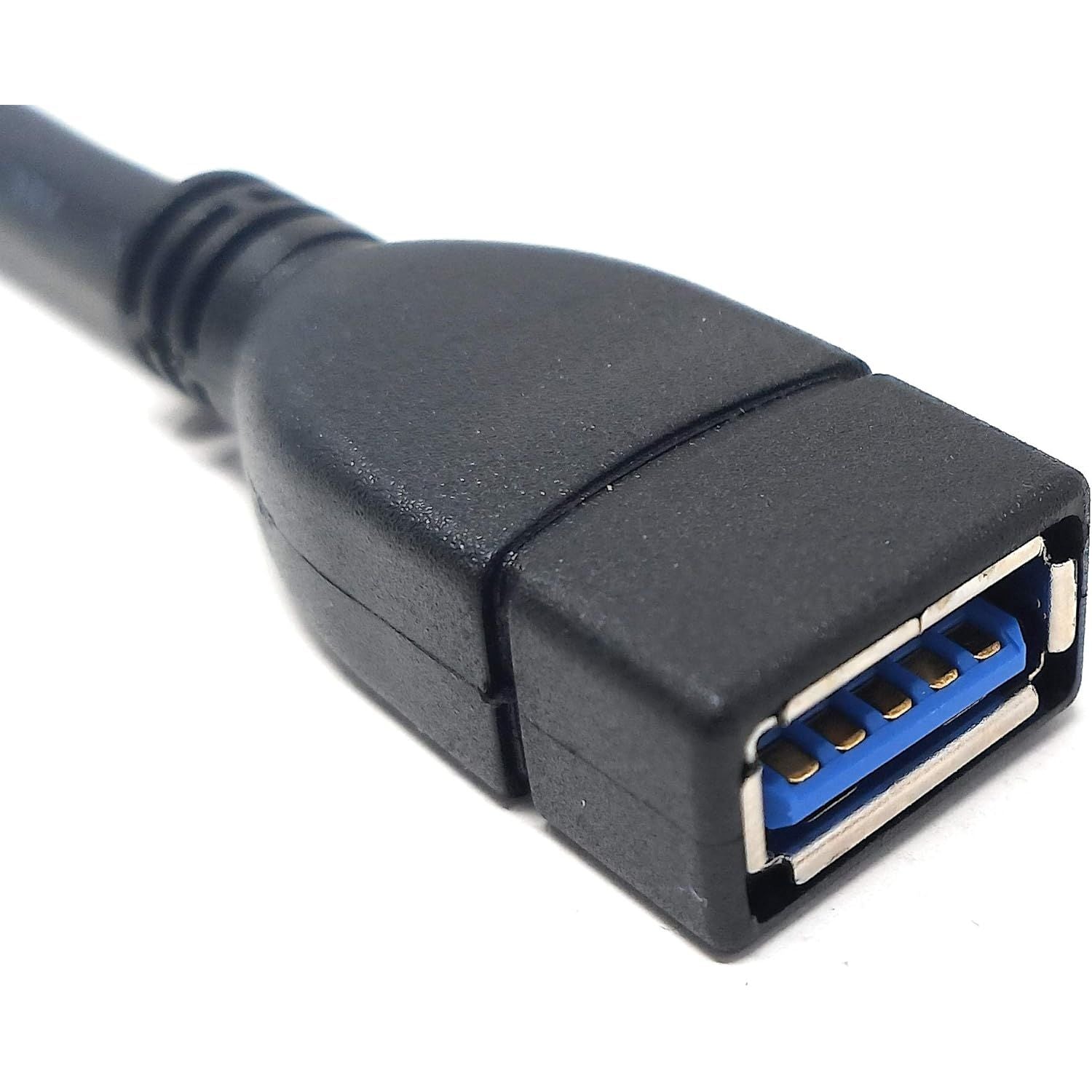 USB 3.0 Typ A Verlängerungskabel 30 Cm Männlich Zu Weiblich Für Datenübertragung Und Laden