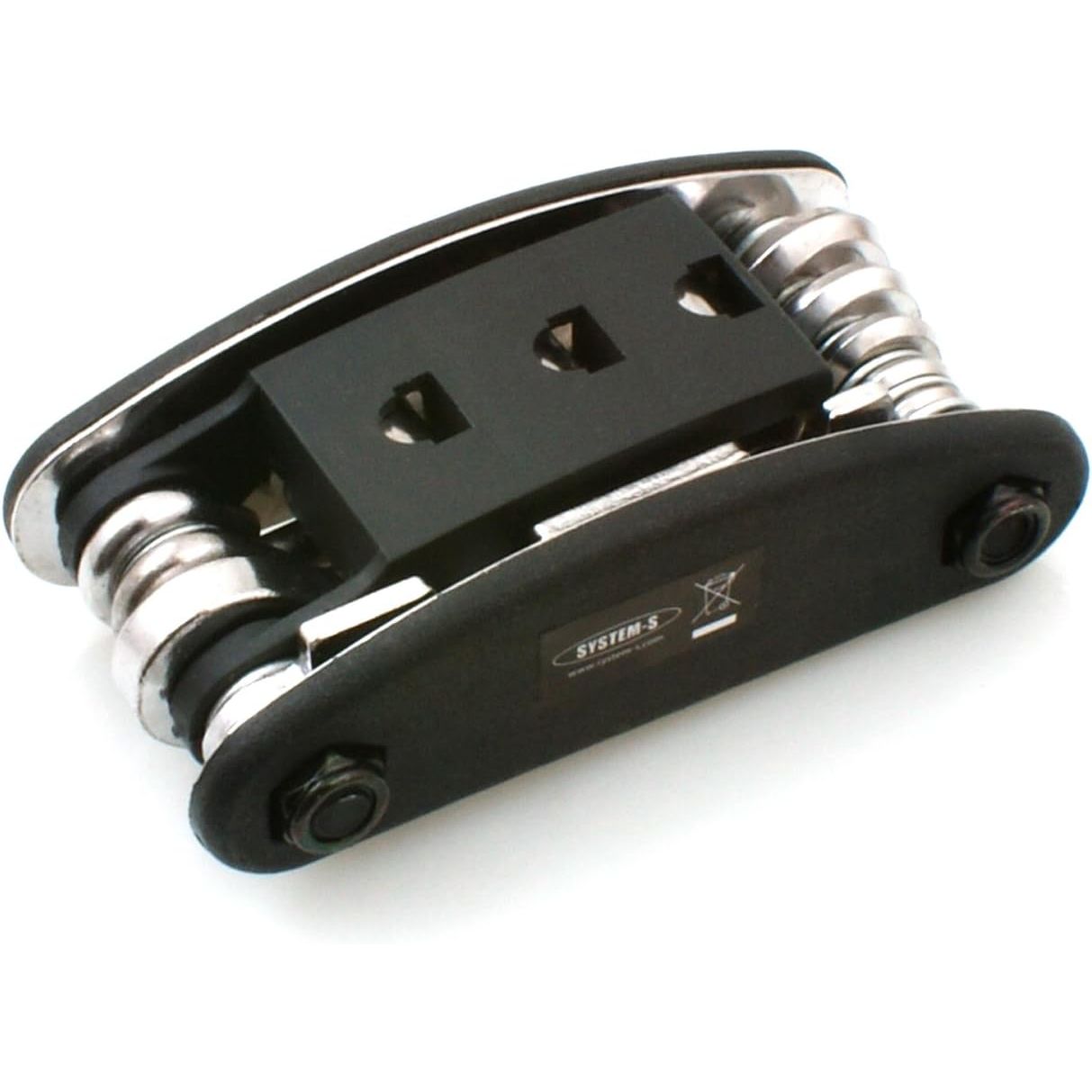 System-S 15 in 1 Multitool Reparaturset Werkzeug Kit Sechskant-schlüssel Stiftschlüssel Sechskantschlüssel Speichenschlüssel Kreuz- und Schlitzschraubenzieher