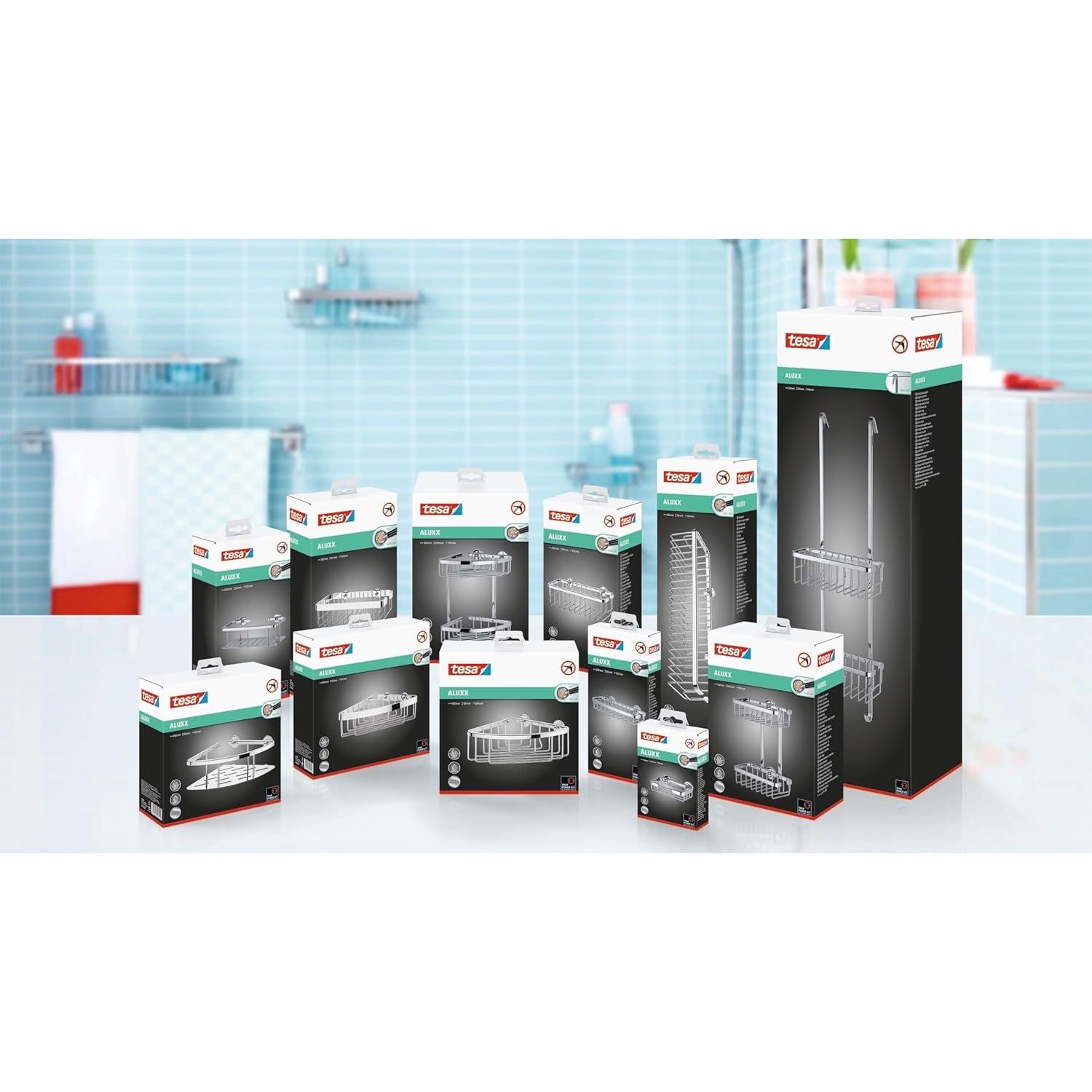 Tesa Elegant Bathroom Organizer™