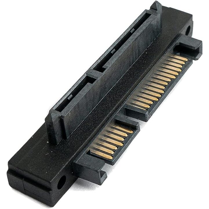 SATA Adapter 22Pin Buchse Zu Stecker Winkel Kabel Für Mainboard Hohe Kompatibilität