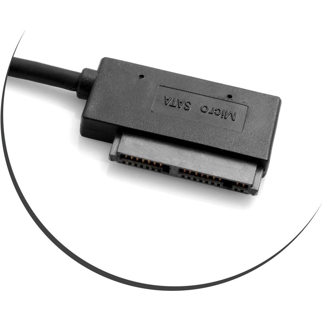 SYSTEM-S USB Typ A 3.0 (male) auf 7 + 9 16pin 1.8 Zoll  Micro SATA für HDD Festplatte SSD  Kabel Kabel