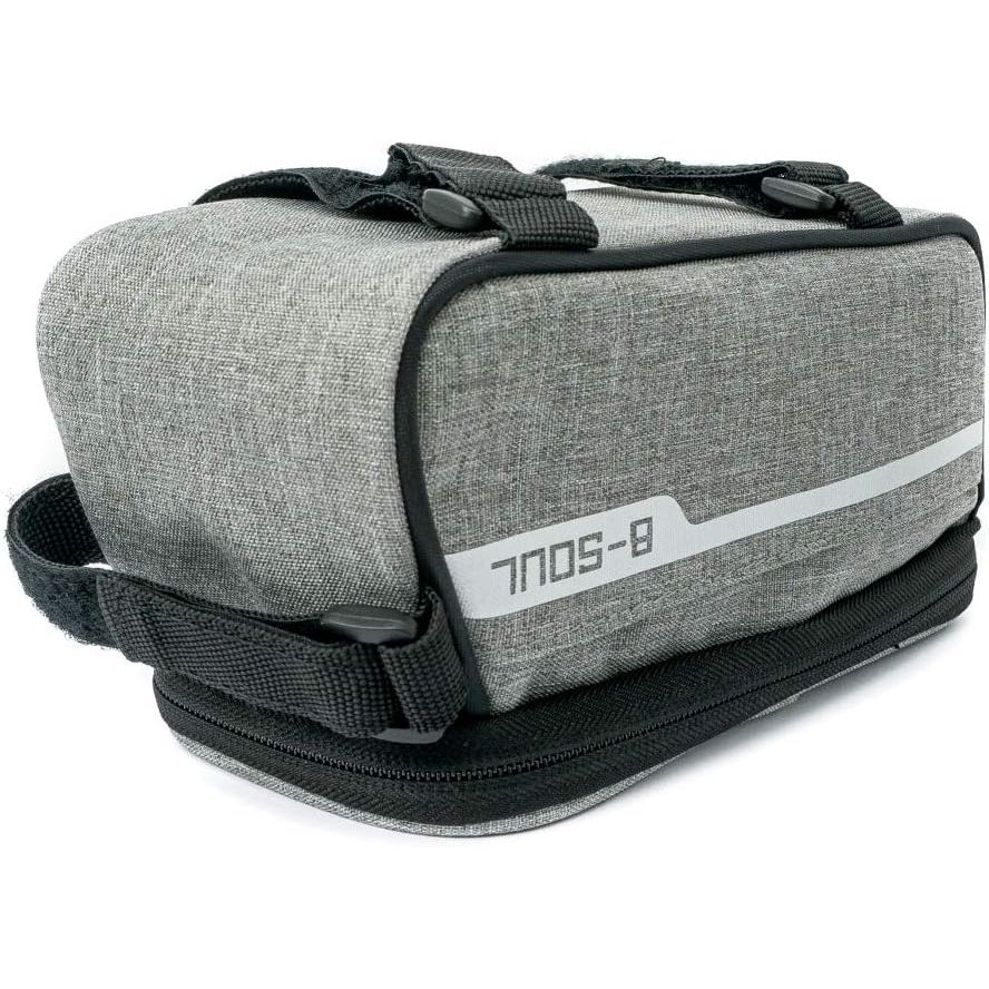 Fahrrad Tasche Halterung Für Smartphone Grau Mit Befestigung Am Rahmen Und Stauraum