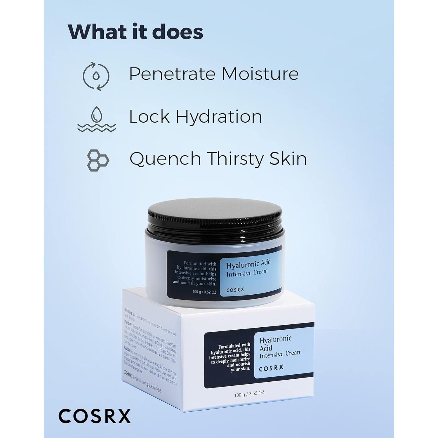 COSRX Hyaluronic Acid Intensive Cream 100ml