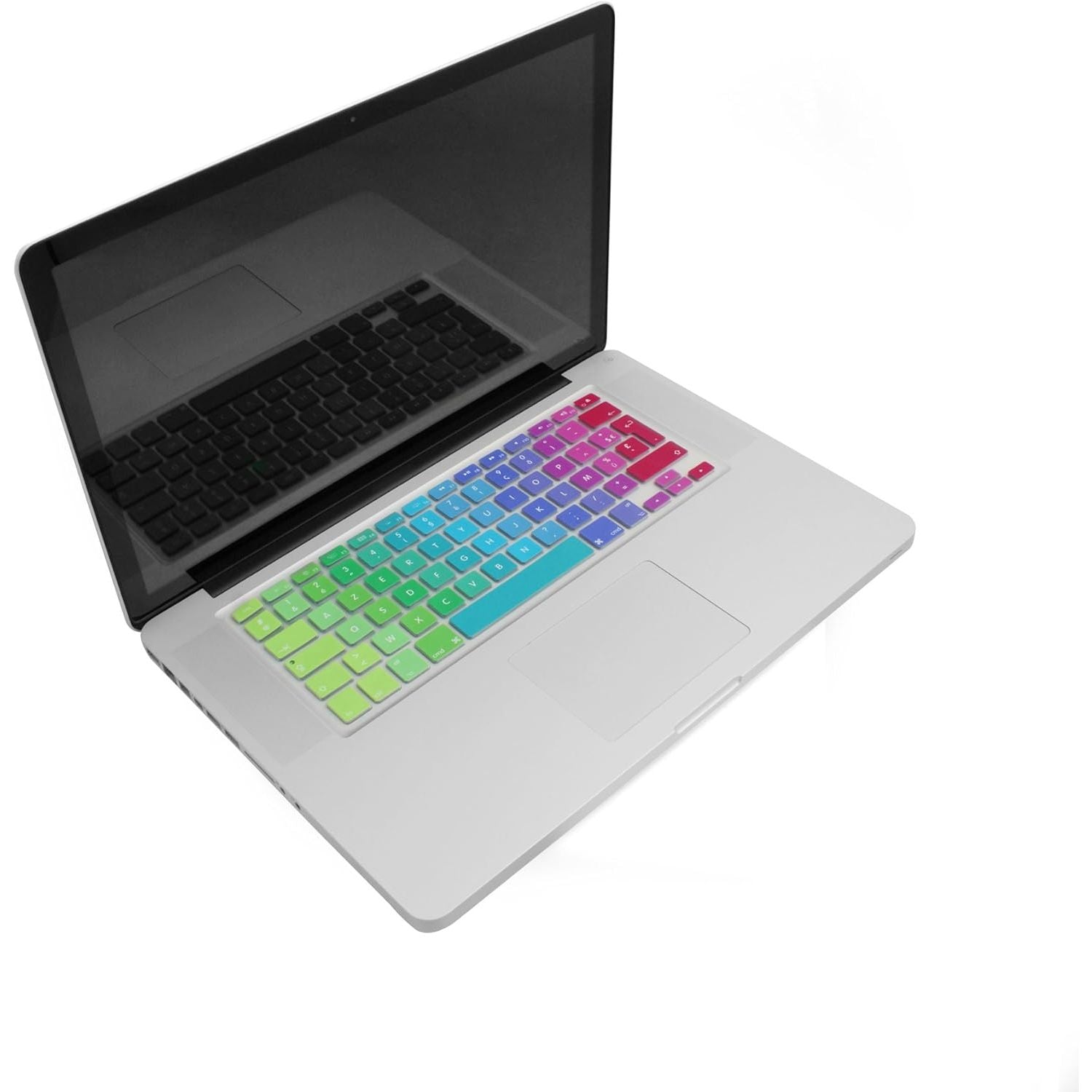 Silikon Tastaturabdeckung Regenbogenfarben Für Deutsche QWERTZ Tastatur MacBook Pro Air iMac