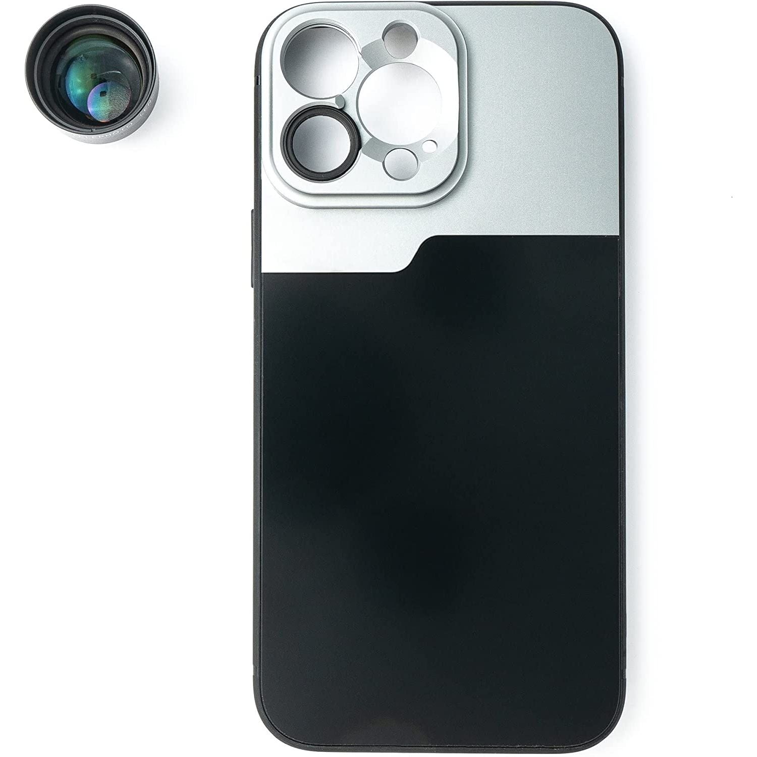 3x Tele Zoom Linse Mit Hartschale Und Gewinde Schwarz Für iPhone 14 Pro Max Schutzhülle