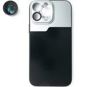 3x Tele Zoom Linse Mit Hartschale Und Gewinde Schwarz Für iPhone 14 Pro Max Schutzhülle