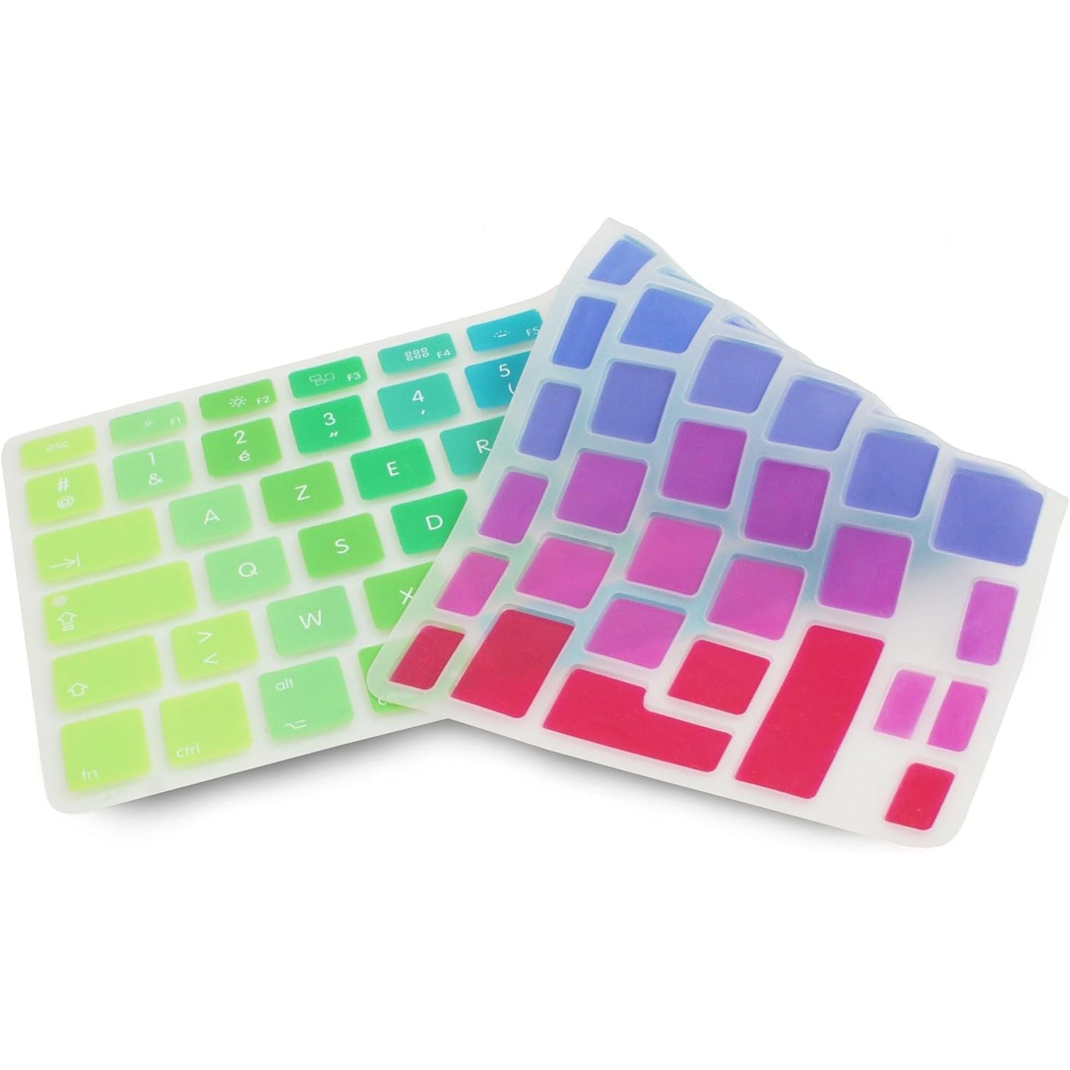 Silikon Tastaturabdeckung Regenbogenfarben Für Deutsche QWERTZ Tastatur MacBook Pro Air iMac