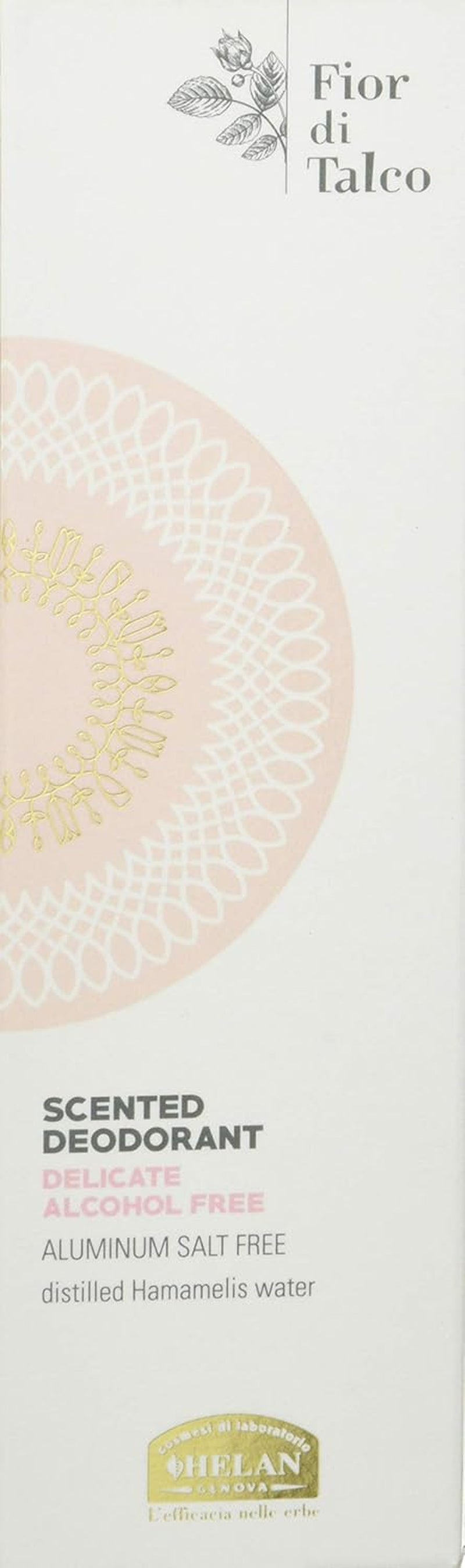 , Fior Di Talco - Sanftes Deo Damen Alkoholfrei, Parfum Damen Deospray Damen Hautreinigend, Deodorant Parfüm Frauen Gegen Juckreiz & Irritationen, Deo Damen Parfüm Made in Italy, Parfums 100 Ml