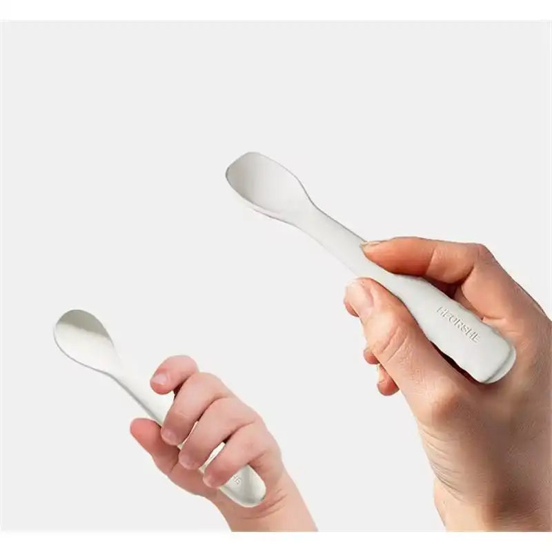 Baby Feeding Spoon Set (Grau)