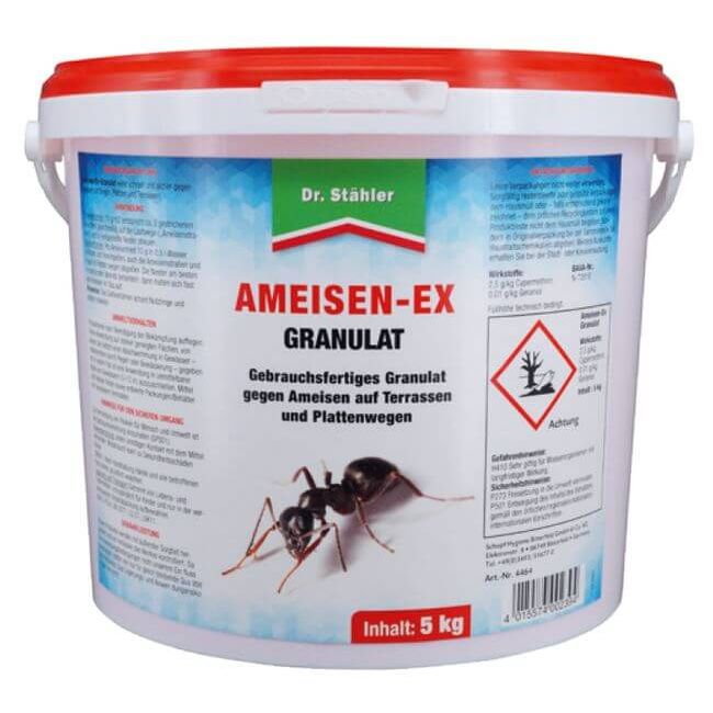 Dr. Stähler Ameisen-EX Granulat 5kg  zu streuen und gießen