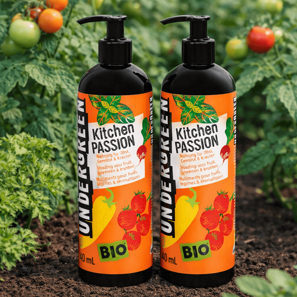 COMPO UNDERGREEN Bio-Flüssigdünger für Gemüse & Obst 2 Sück a  400 ml