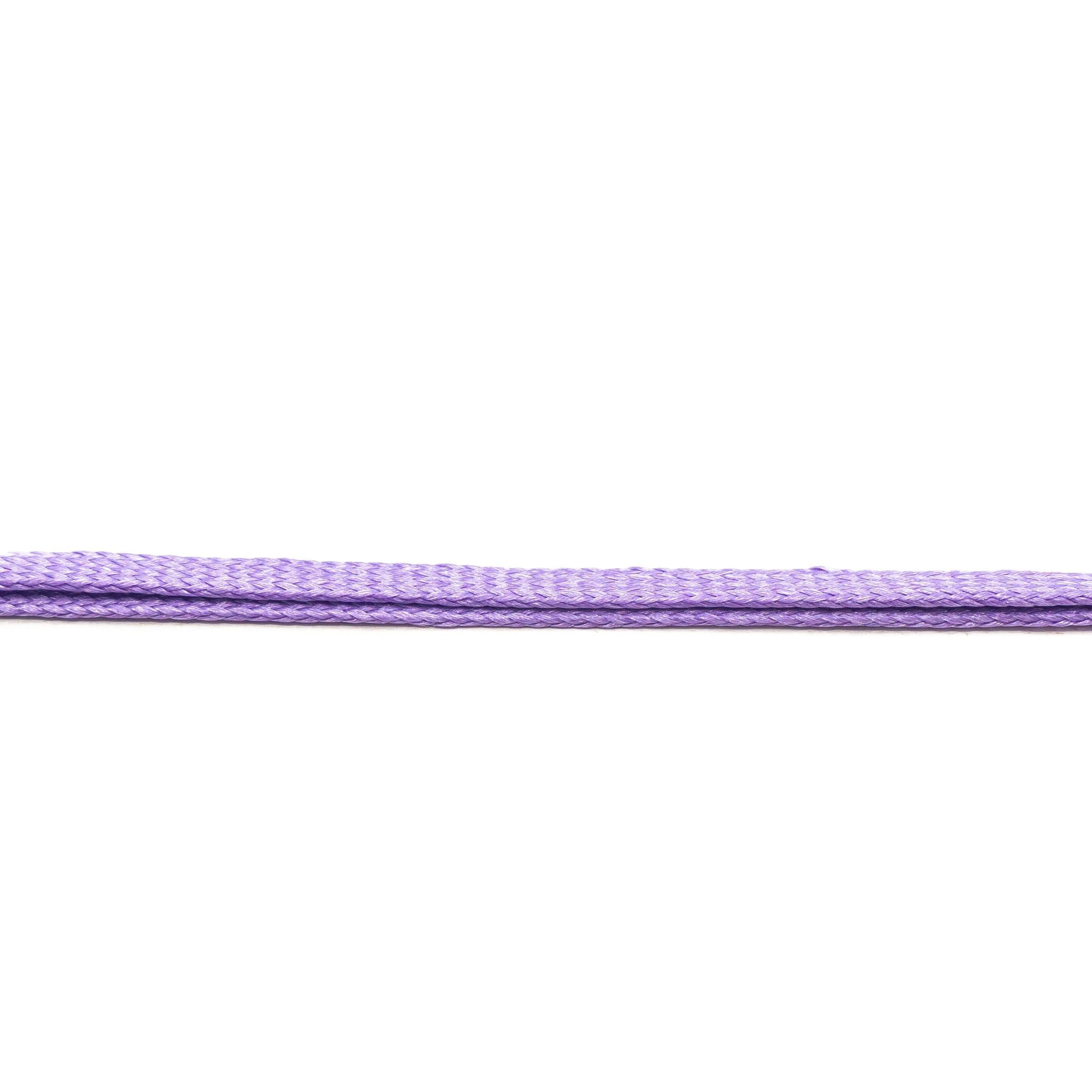 SYSTEM-S 5x Halsband Umhängeband Trageband mit Schlaufe in Lila für Smartphone MP3-Player