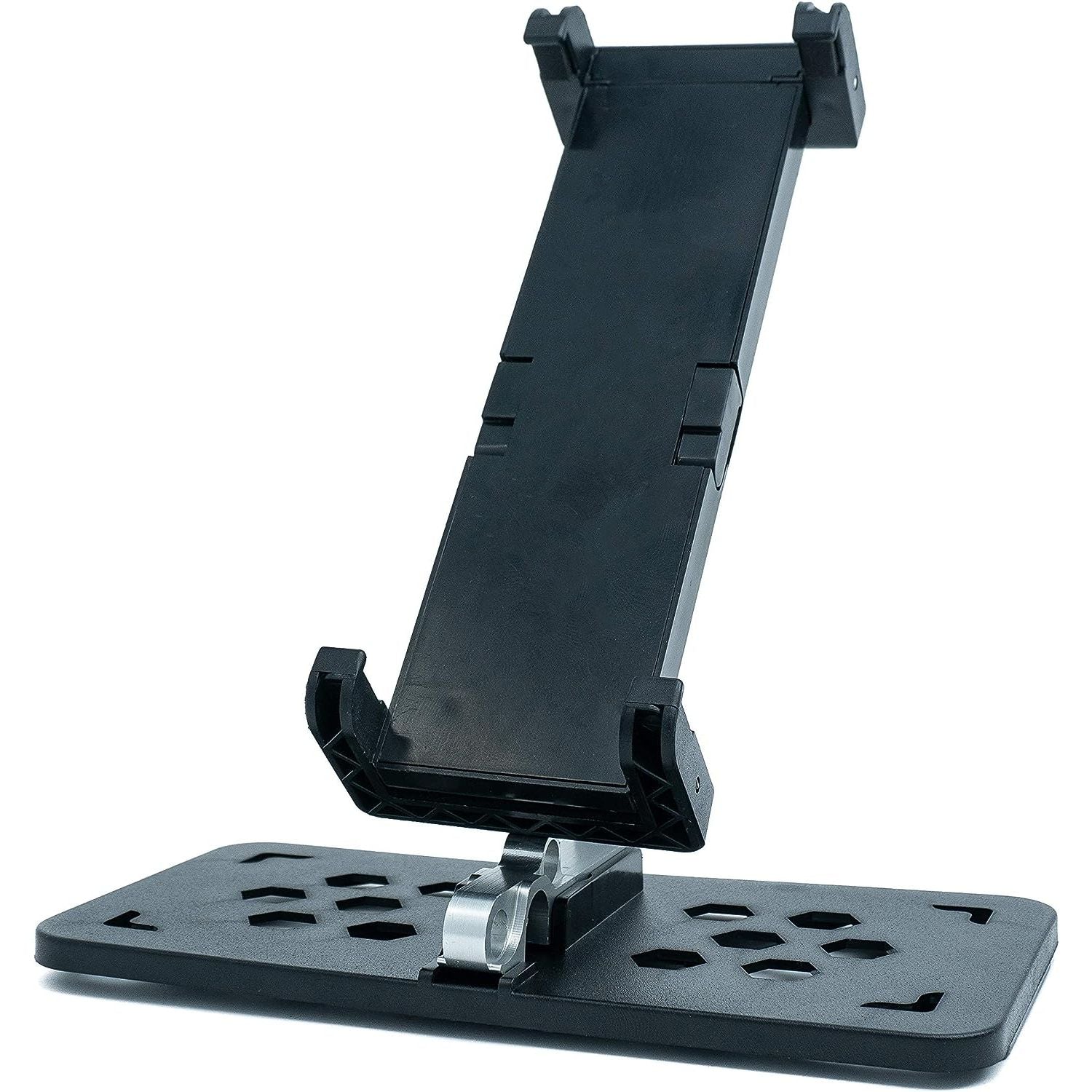 SYSTEM-S Halterung Befestigung in Schwarz für Smartphone Tablet zb. als Drohnen Fernbedienung