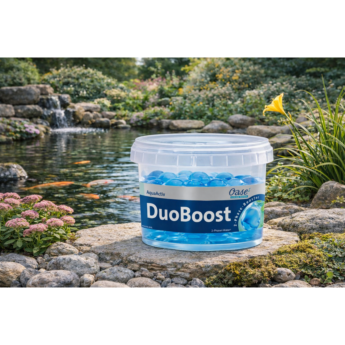 OASE AquaActiv DuoBoost 2 cm Wasseraufbereiter, 250 ml