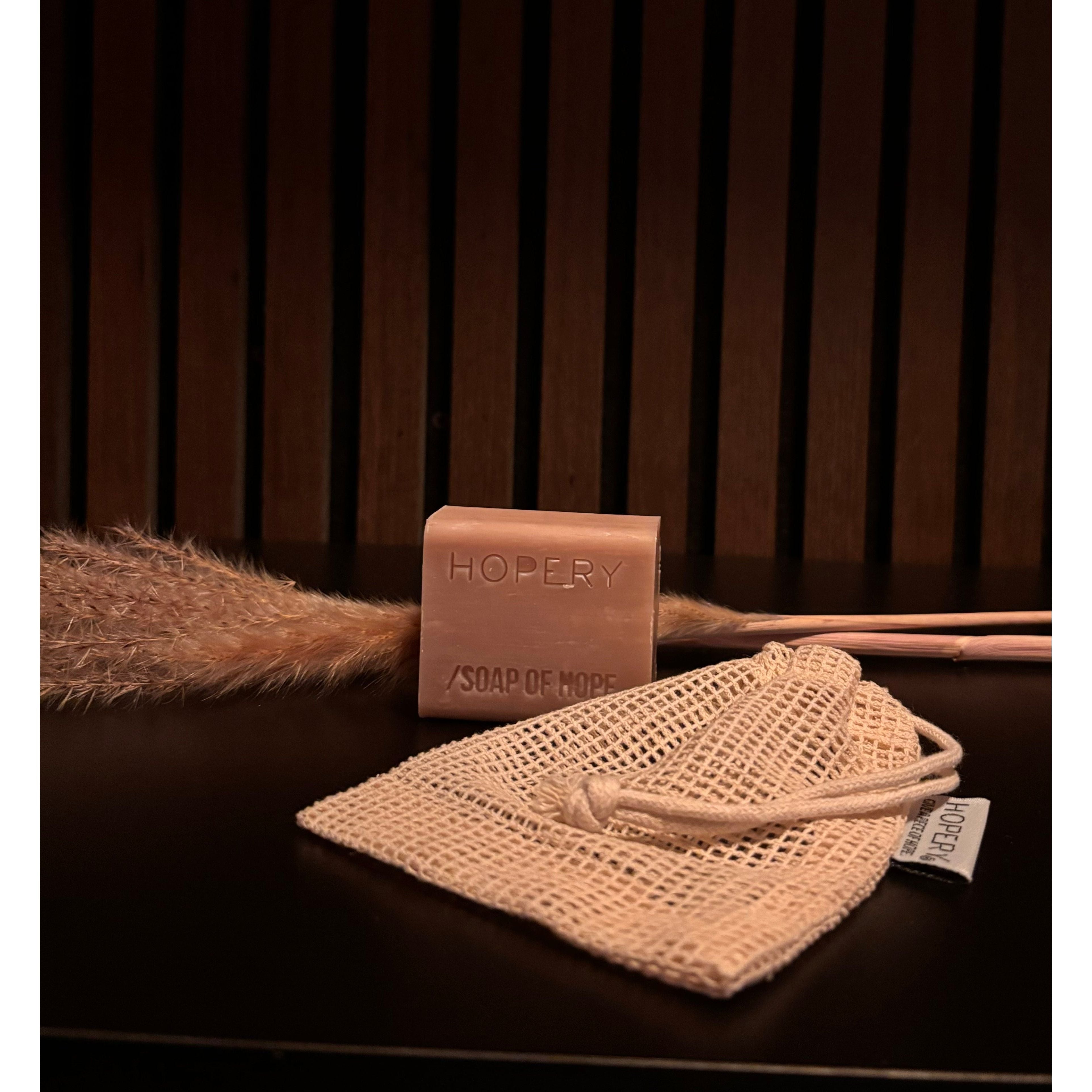 /HOPERY cotton soap bag - Seifentasche - 100% Baumwolle