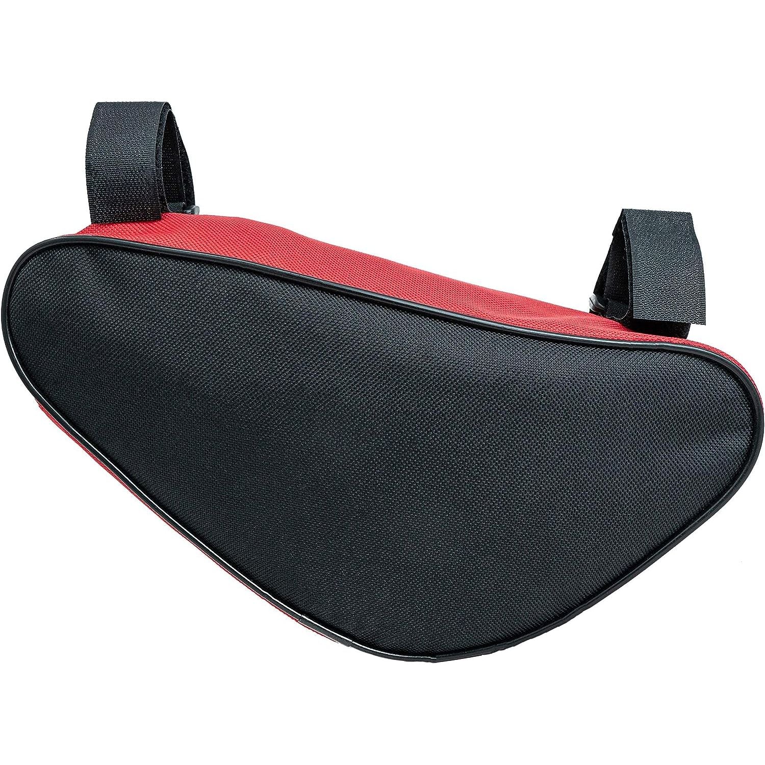 SystemS Fahrradtasche Dreiecktasche Spritzwasserfest Rahmentasche Triangeltasche Rot