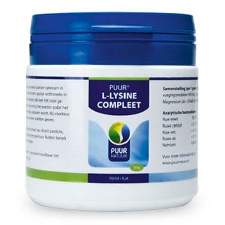 Puur Natuur Naturreiner L-Lysin-Hund Und -Katze