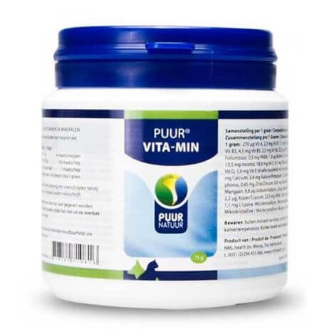 Puur Natuur Pure Nature Vita-Min (Vitamine Und Mineralien) Hund Und Katze