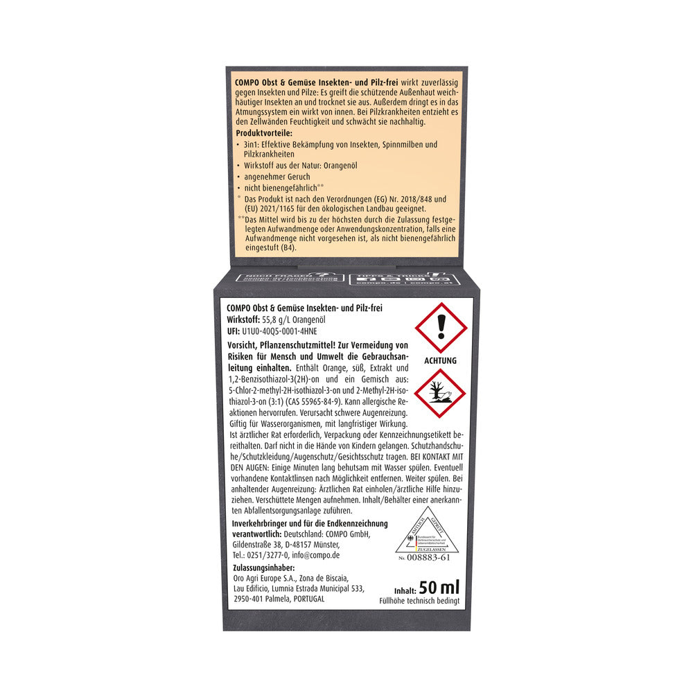 COMPO Obst & Gemüse Insekten- und Pilz-frei