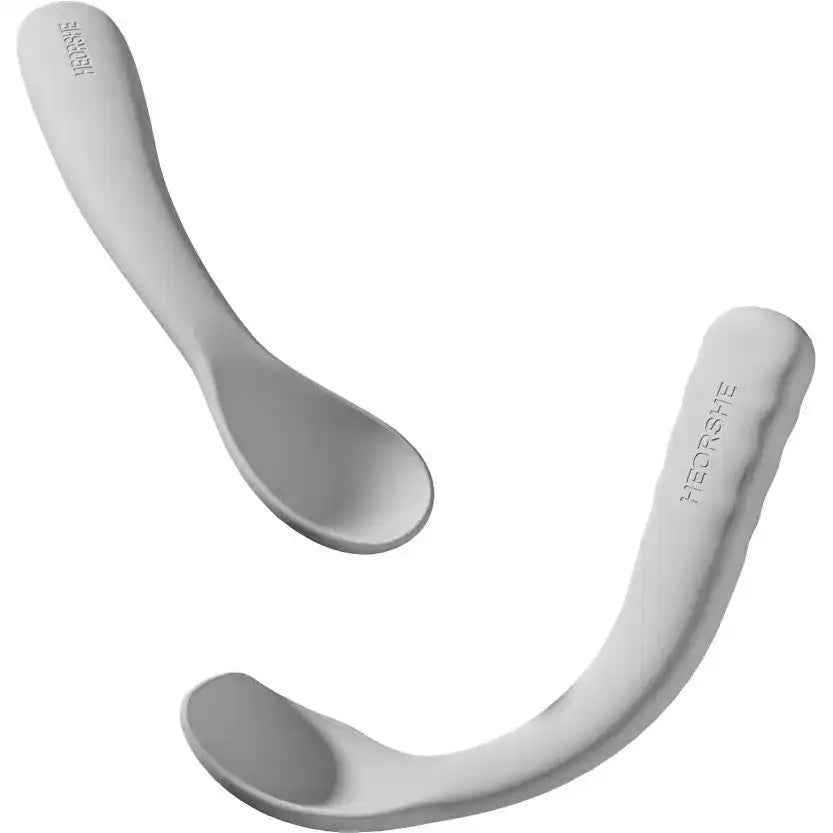 Baby Feeding Spoon Set (Grau)