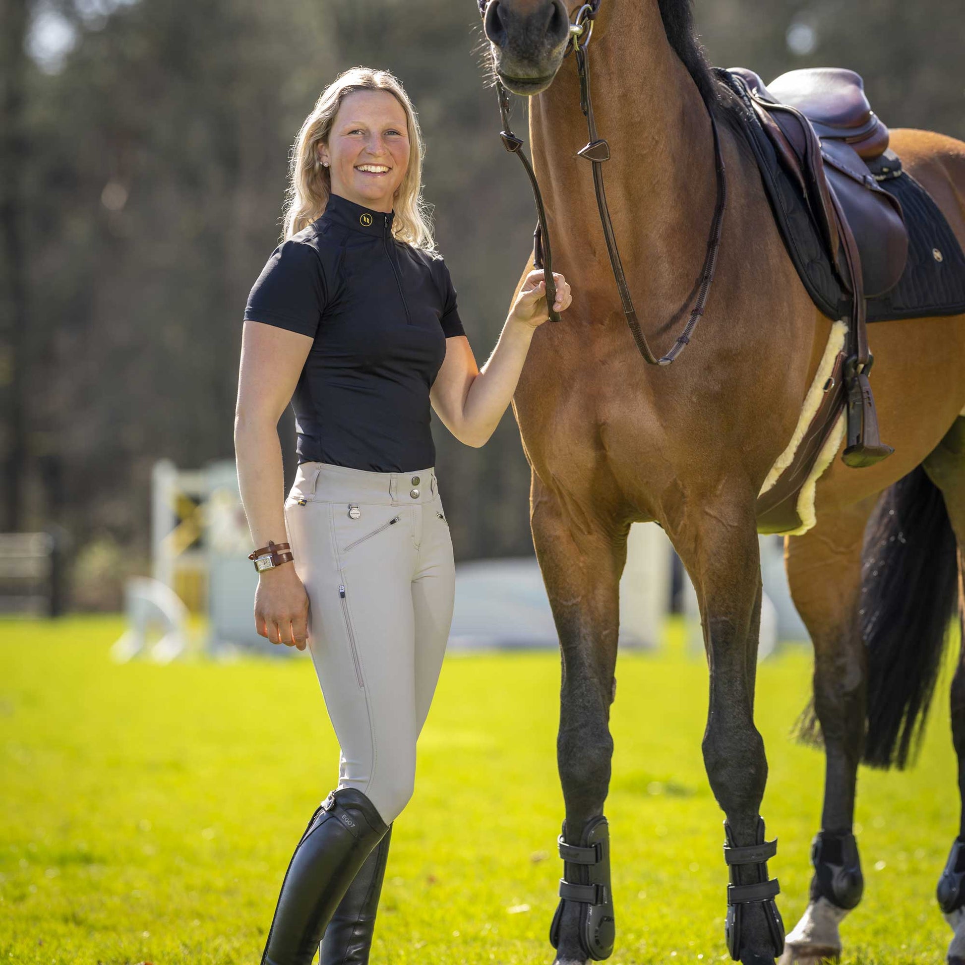 "Katie" W's FS Reithosen - Sand