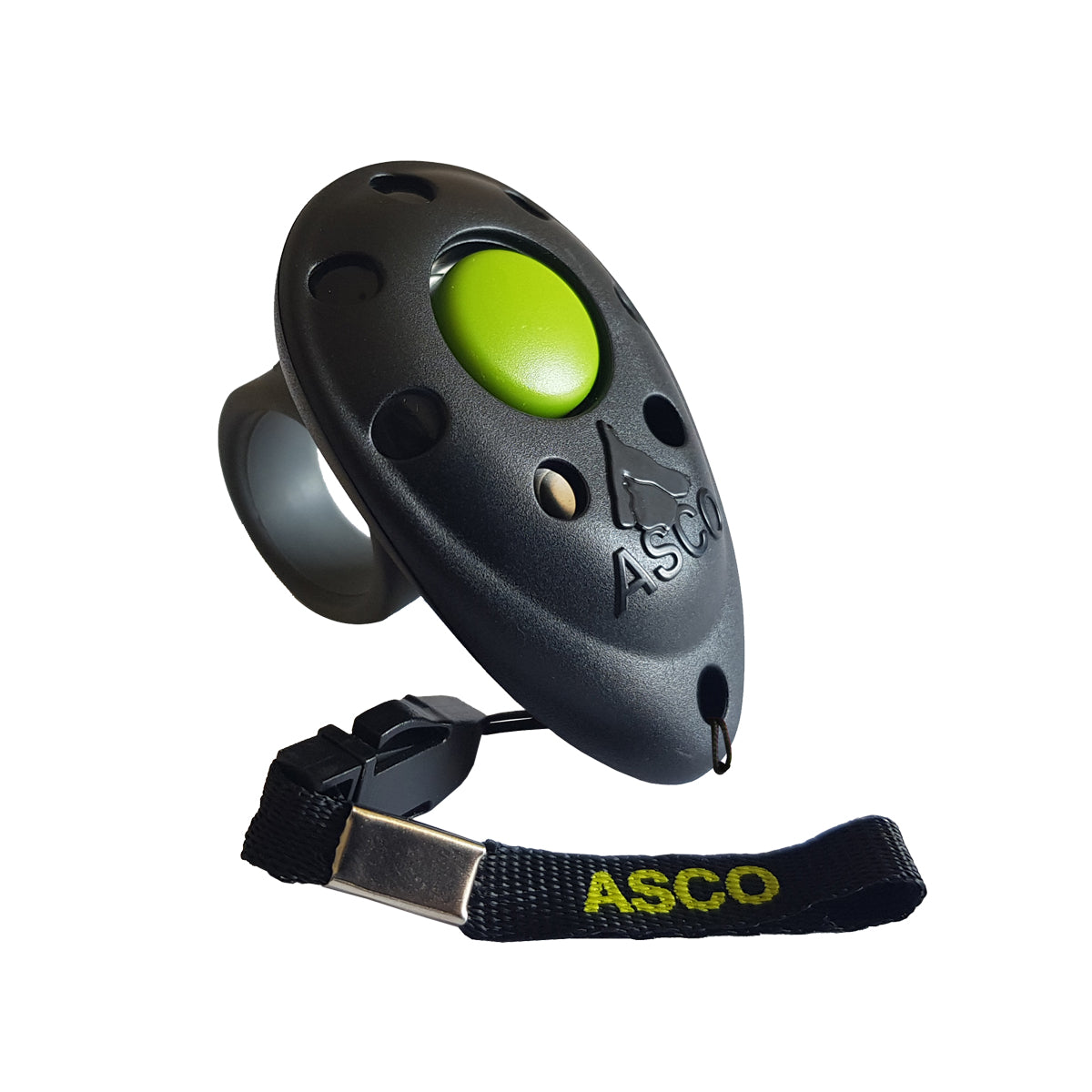 ASCO Finger Clicker – Clickertraining Premium Klicker für Hunde, Katzen, Pferde