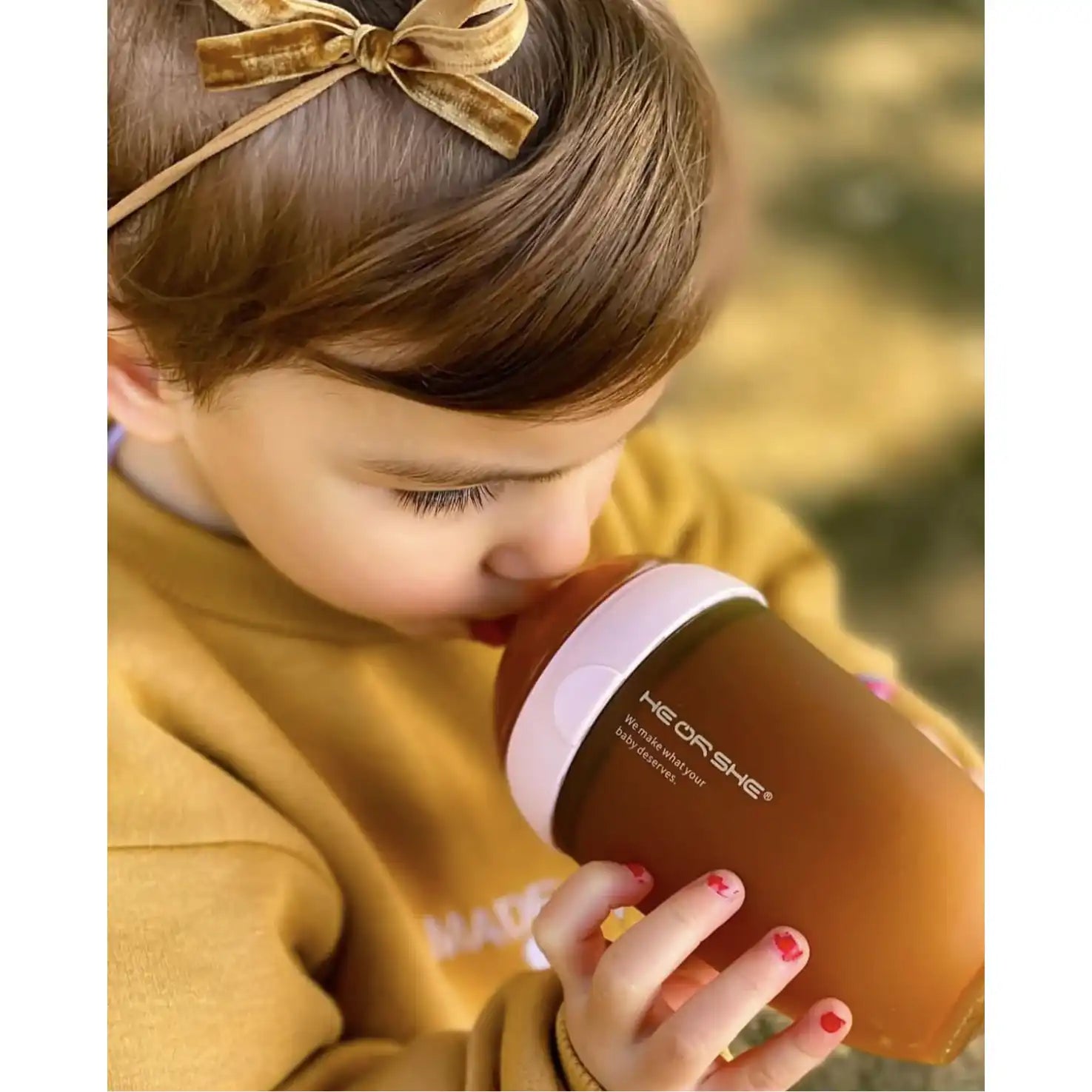 Ultra Wide Neck Baby Bottle 240ml (Rosa)