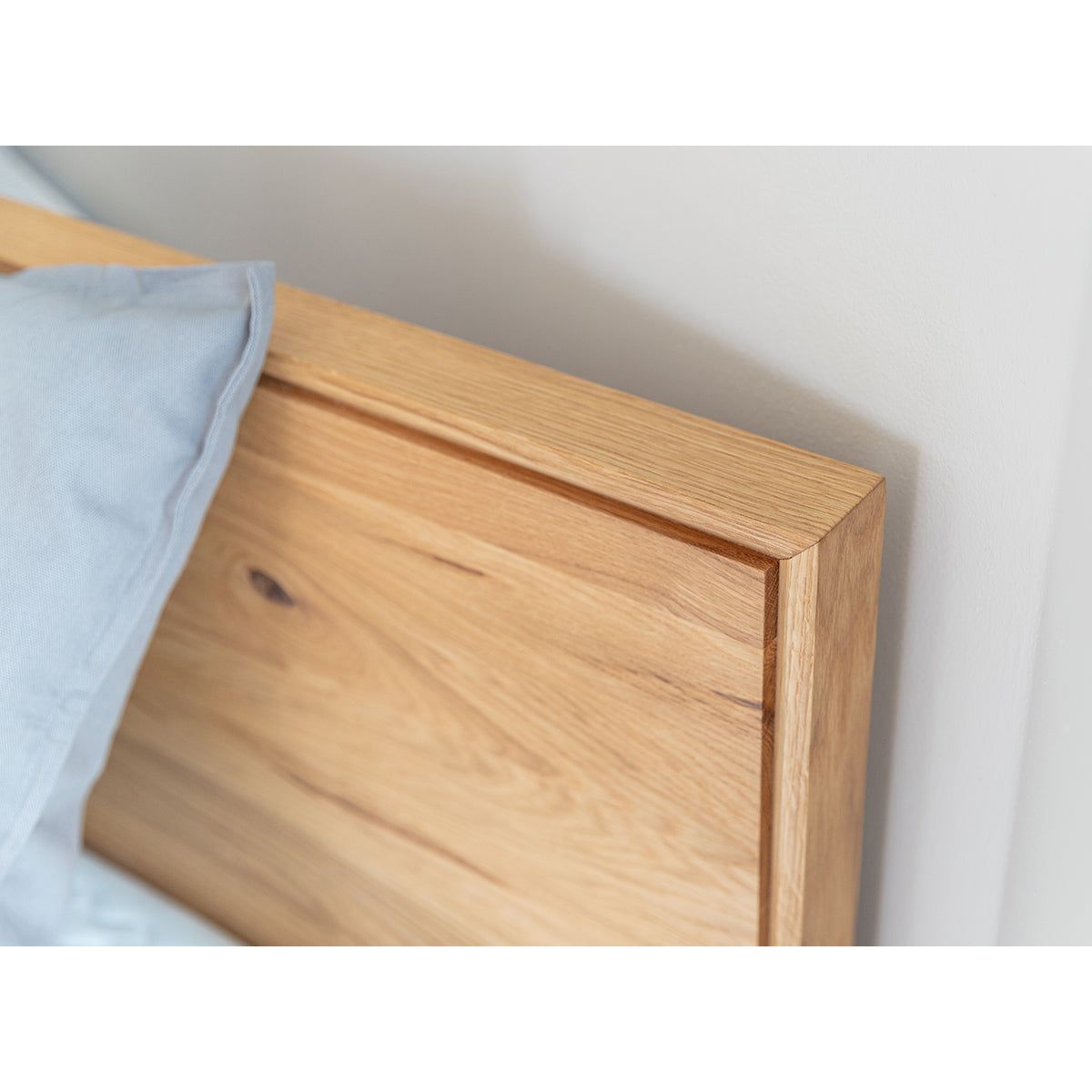 Arona Massivholz Eichen Bett 140-180cm | Eiche geölt