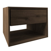 Arona Massivholz Eiche Nachttisch | Räuchereiche