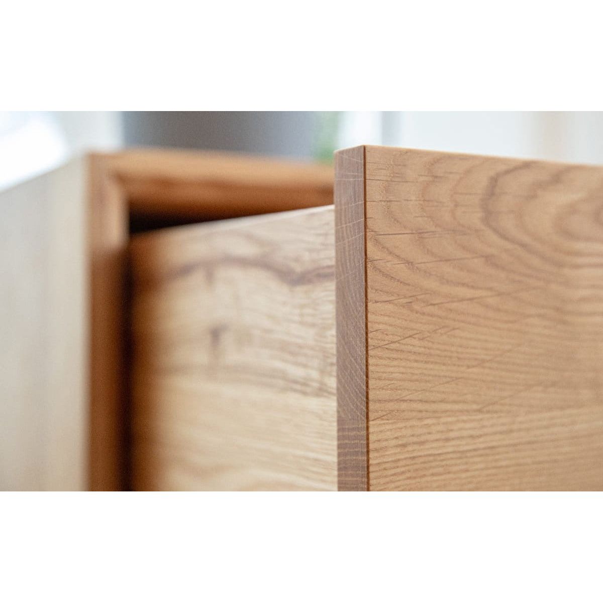 Arona Massivholz Eiche Nachttisch | Eiche geölt