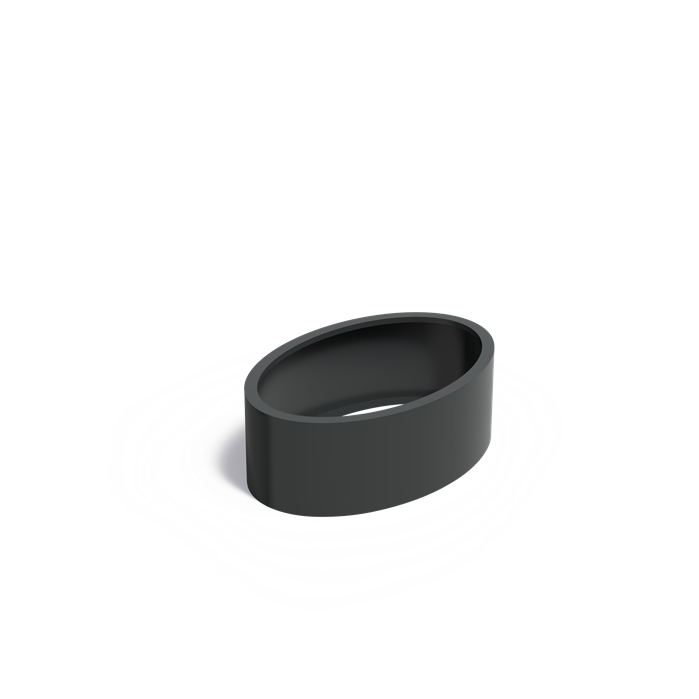 Aluminium Pflanzkübel ELLIPSE Ohne boden
