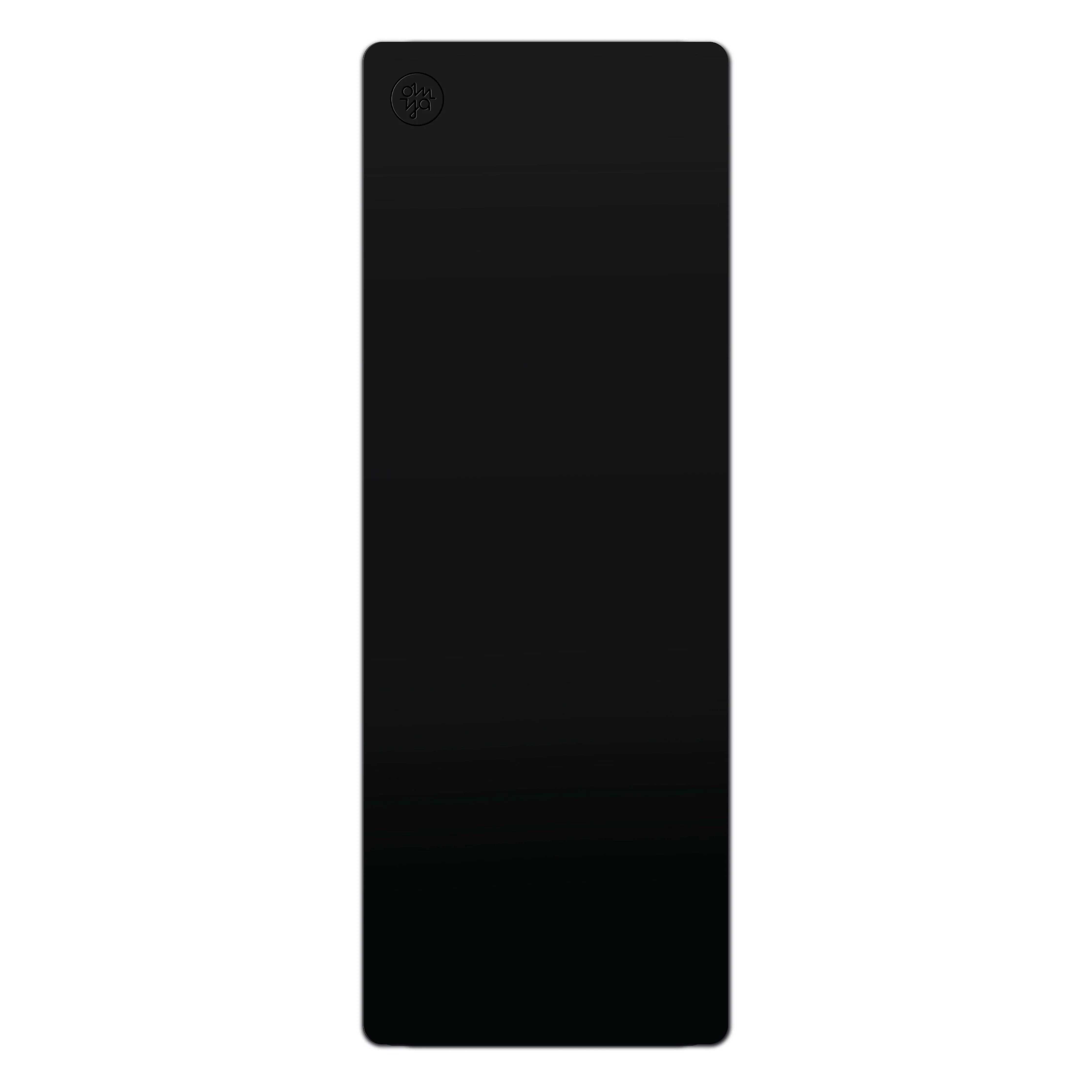 OM YA Design Advanced Grip Yogamatte Pure Black Rutschfest Stabilität PU Oberfläche Langlebig