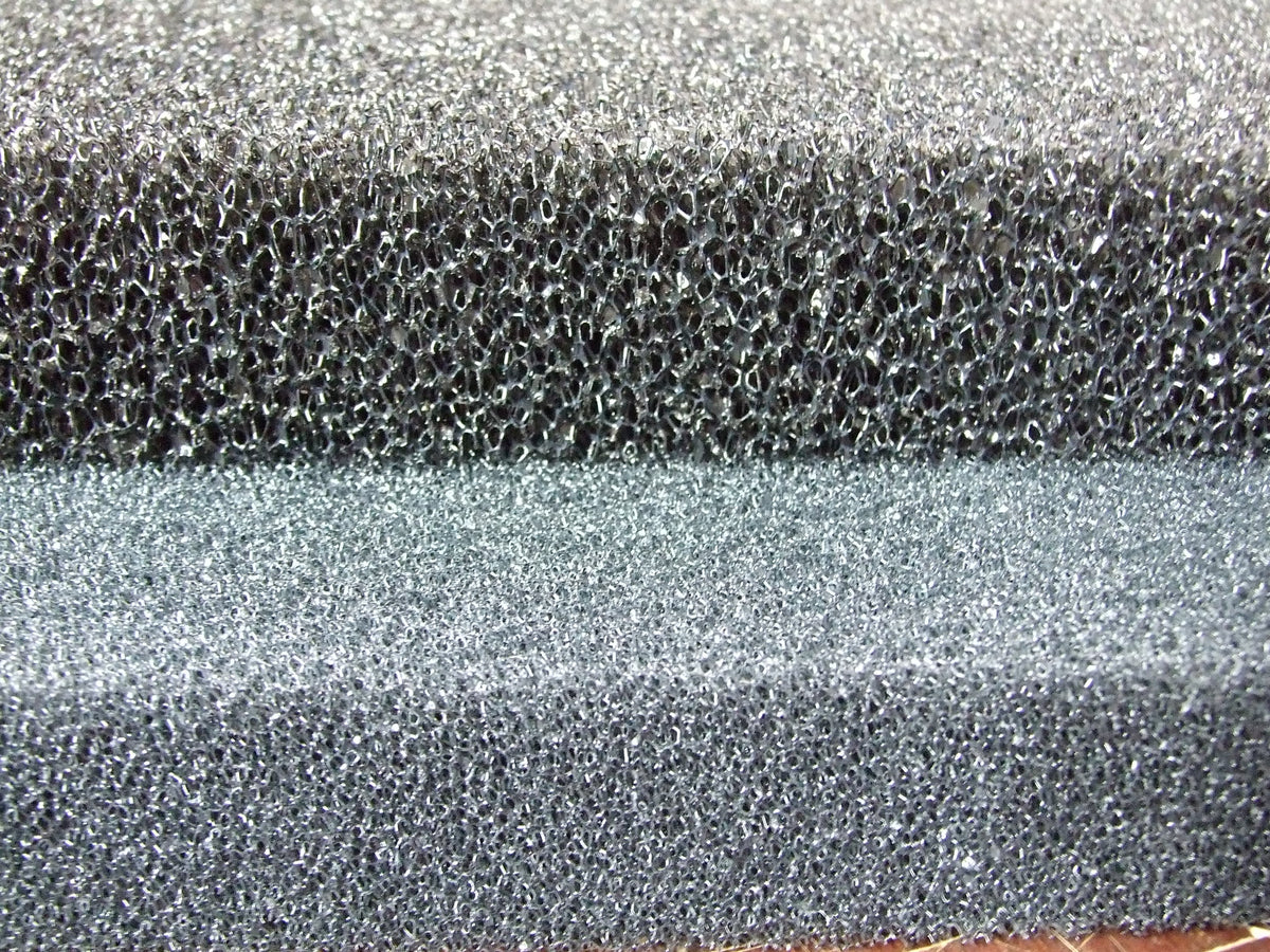 Filterschaummatte schwarz 50 x 50 x 3 cm