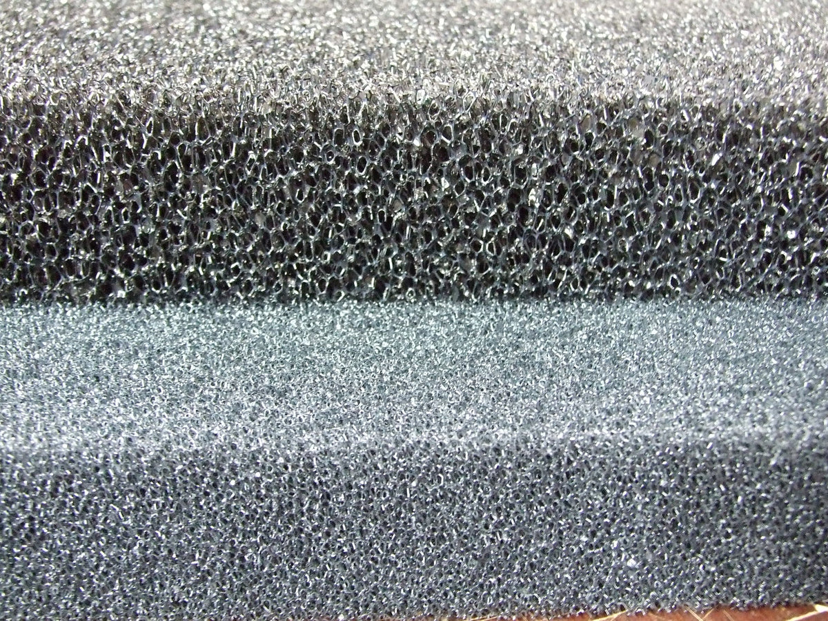Filterschaummatte schwarz 50 x 50 x 5 cm