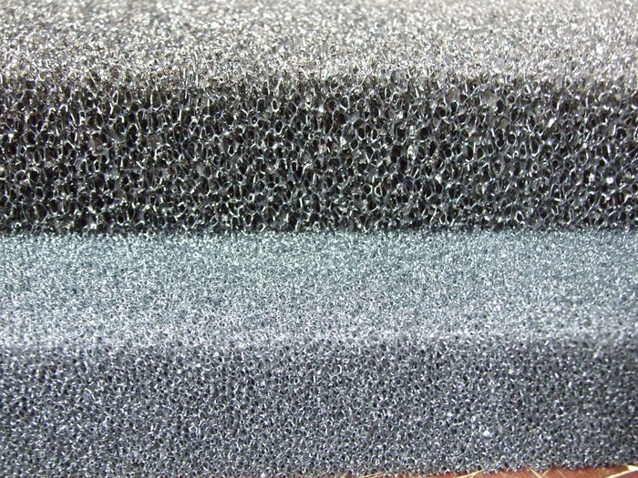 Filterschaummatte schwarz 50 x 50 x 5 cm