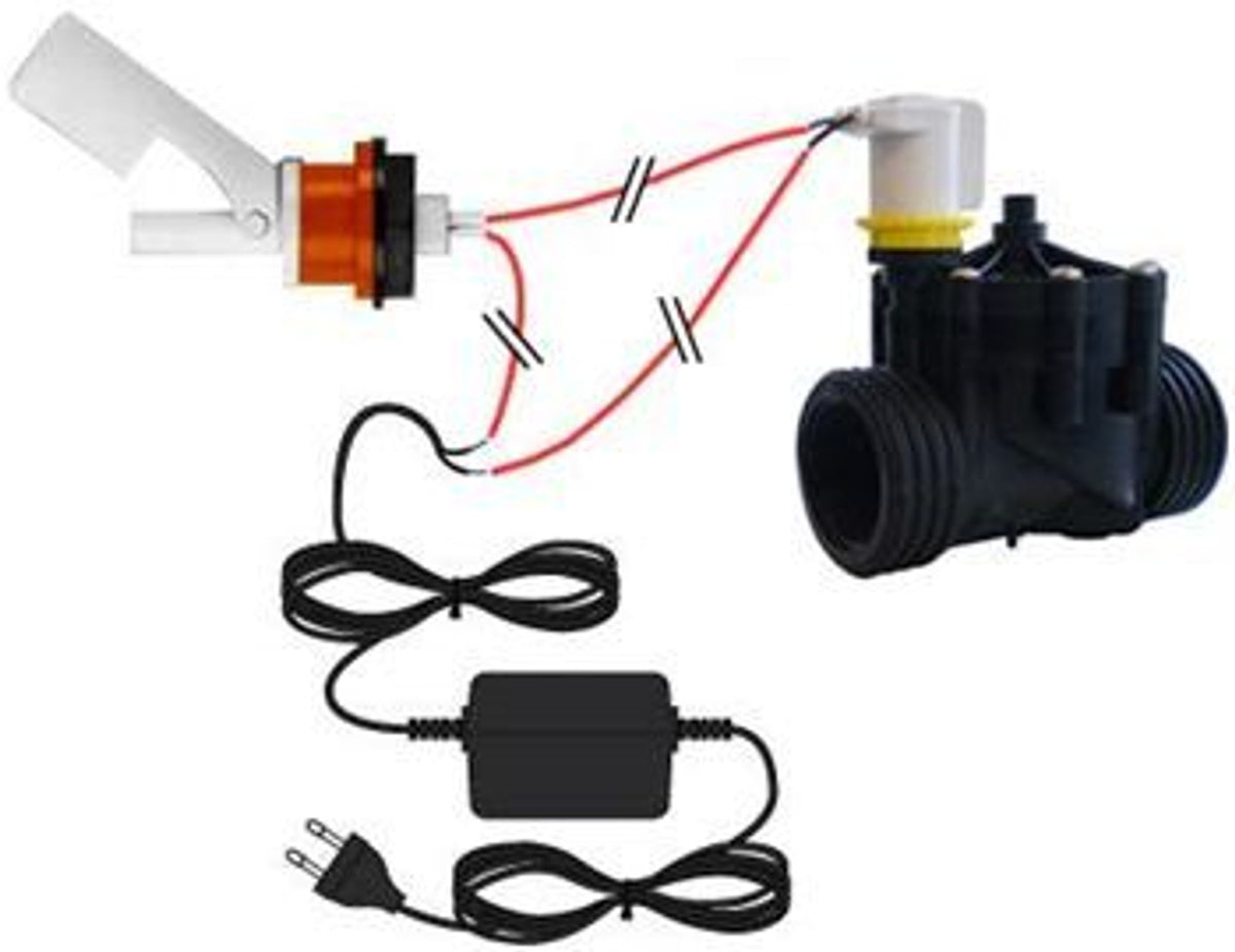 Automatische Wasserbefüllung für den Teich