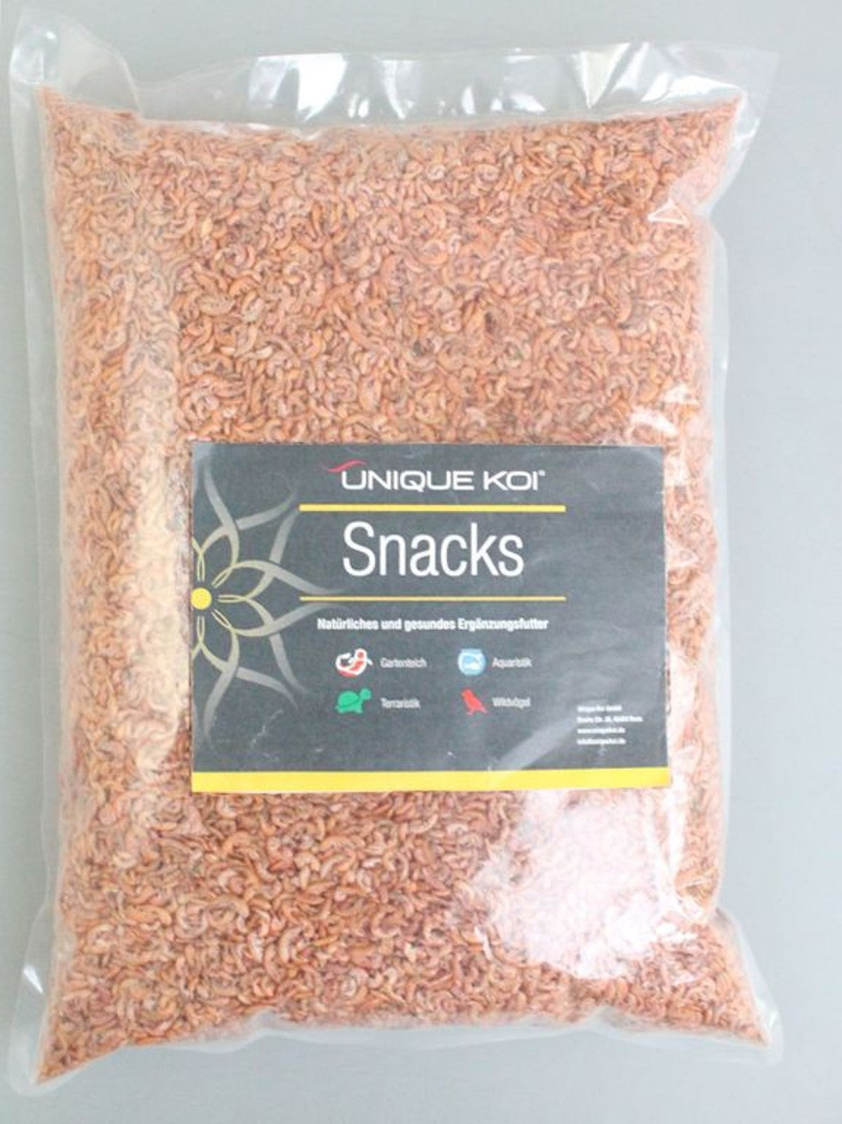 Unique Koi Bachflohkrebse Natursnack 5 l