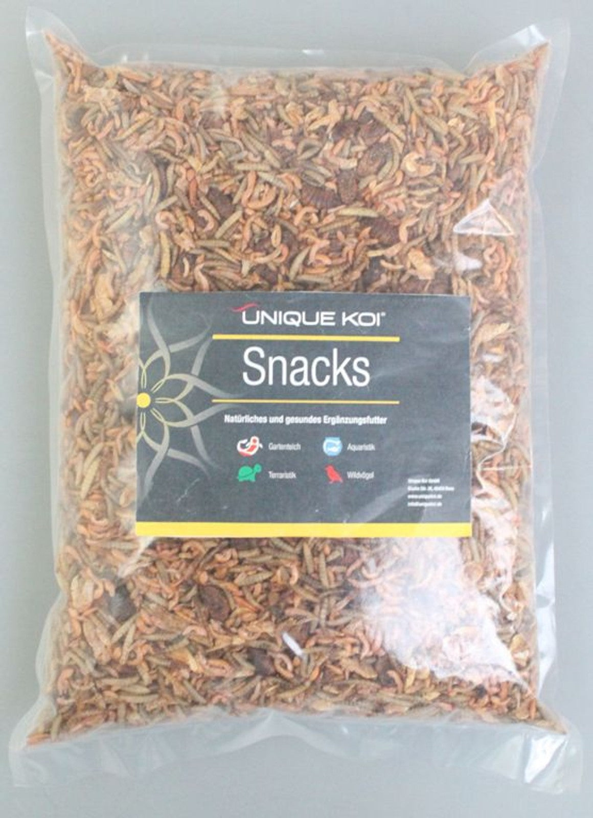 Unique Koi Natur-Mix Naturfutter-Snack 5 l