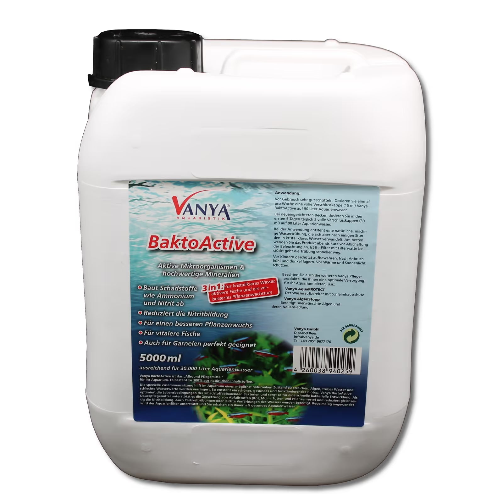 Vanya BaktoActive 250 bis 5000 ml