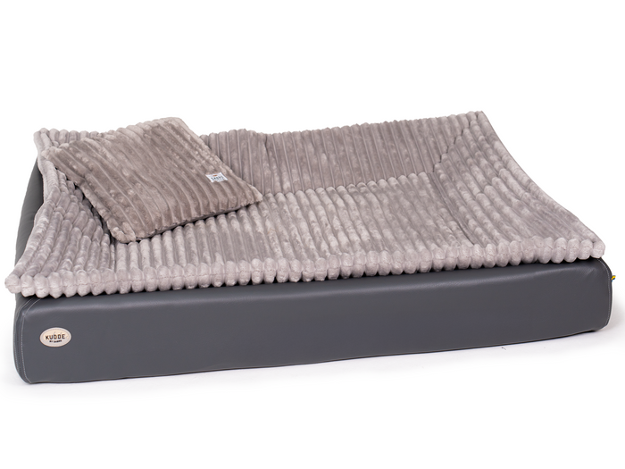SABRO All-In Relax Bundle | KUDDE Hundebett + Einlage & Kissen