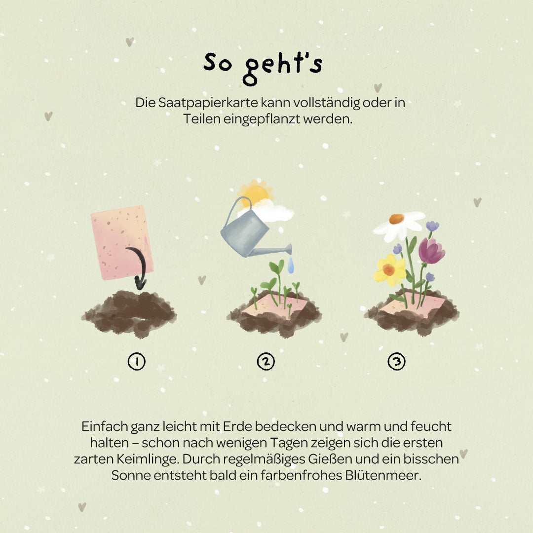 Grußkarte - Love you bestie