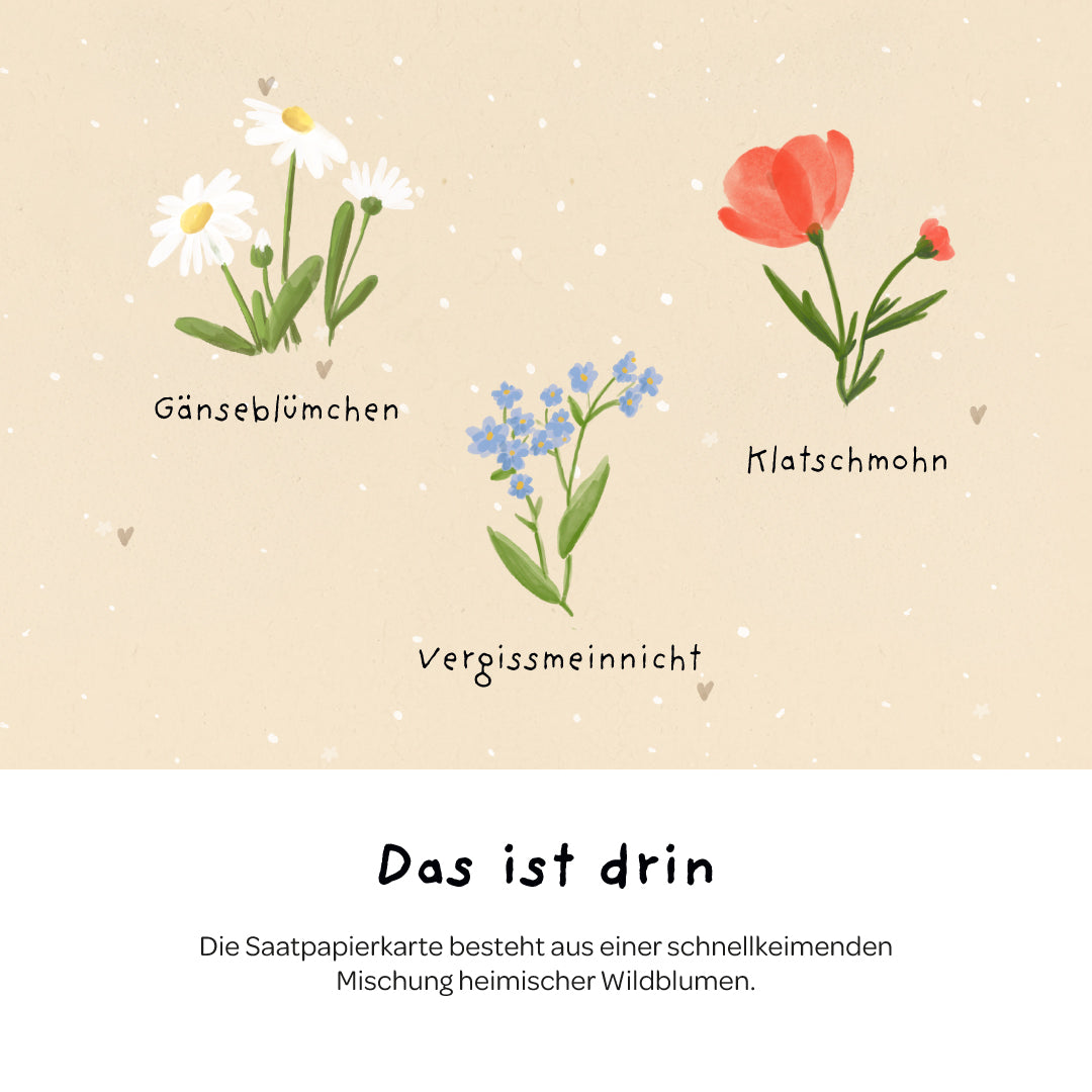 Grußkarte - Alles Gute zum Geburtstag