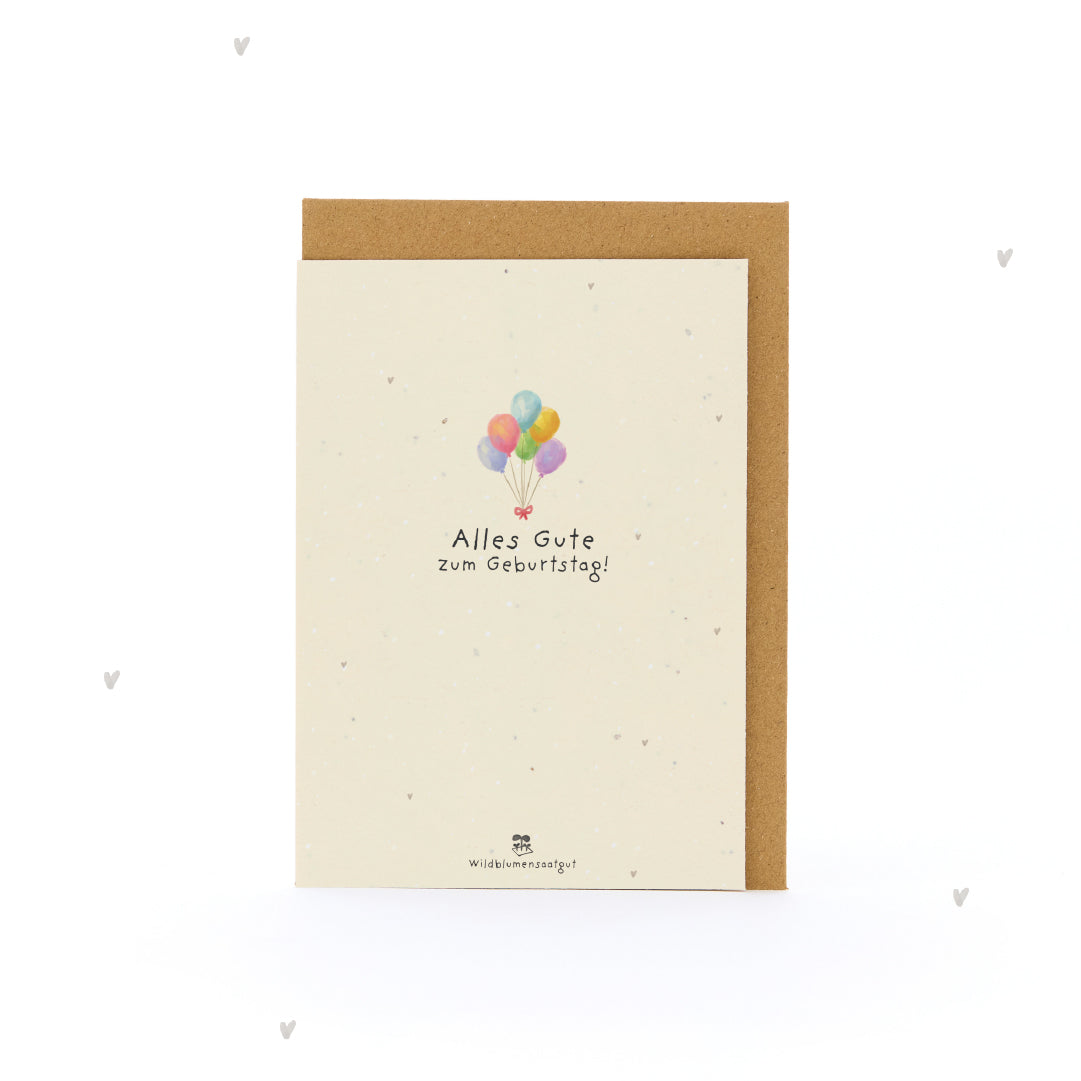 Grußkarte - Alles Gute zum Geburtstag