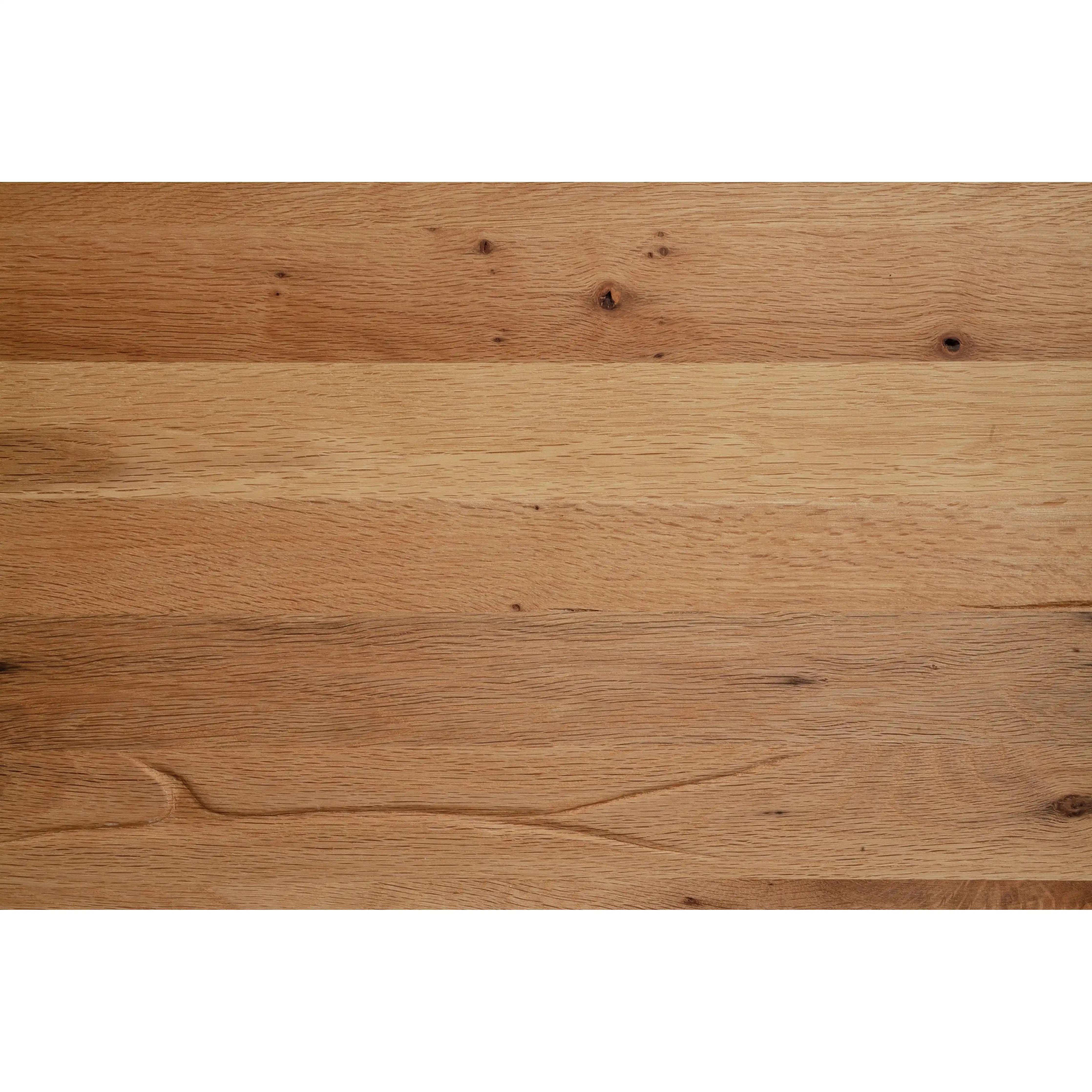 Amsterdam Esstisch Wildeiche Balkeneiche Geölt 50mm Stahlgestell Anthrazit Holz