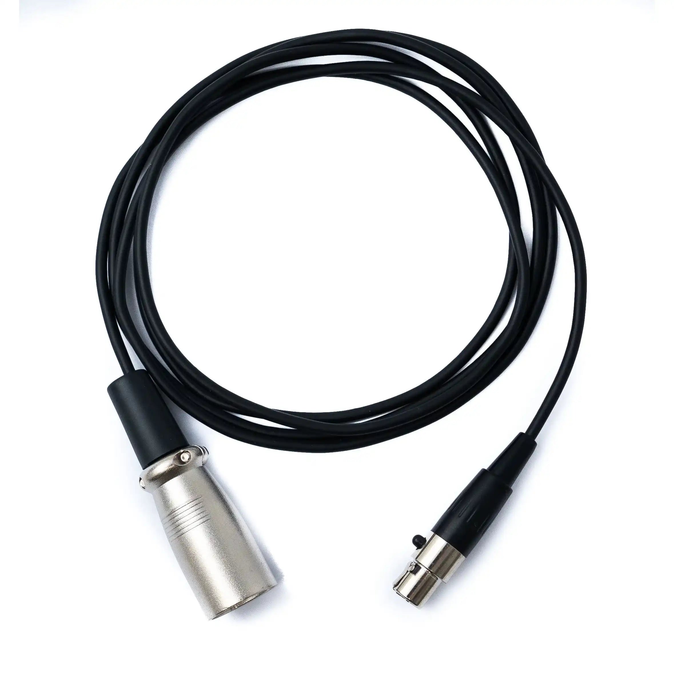 System S Audio Kabel 150 Cm Mini XLR Drei Polig Buchse Zu XLR Drei Polig Stecker Schwarz
