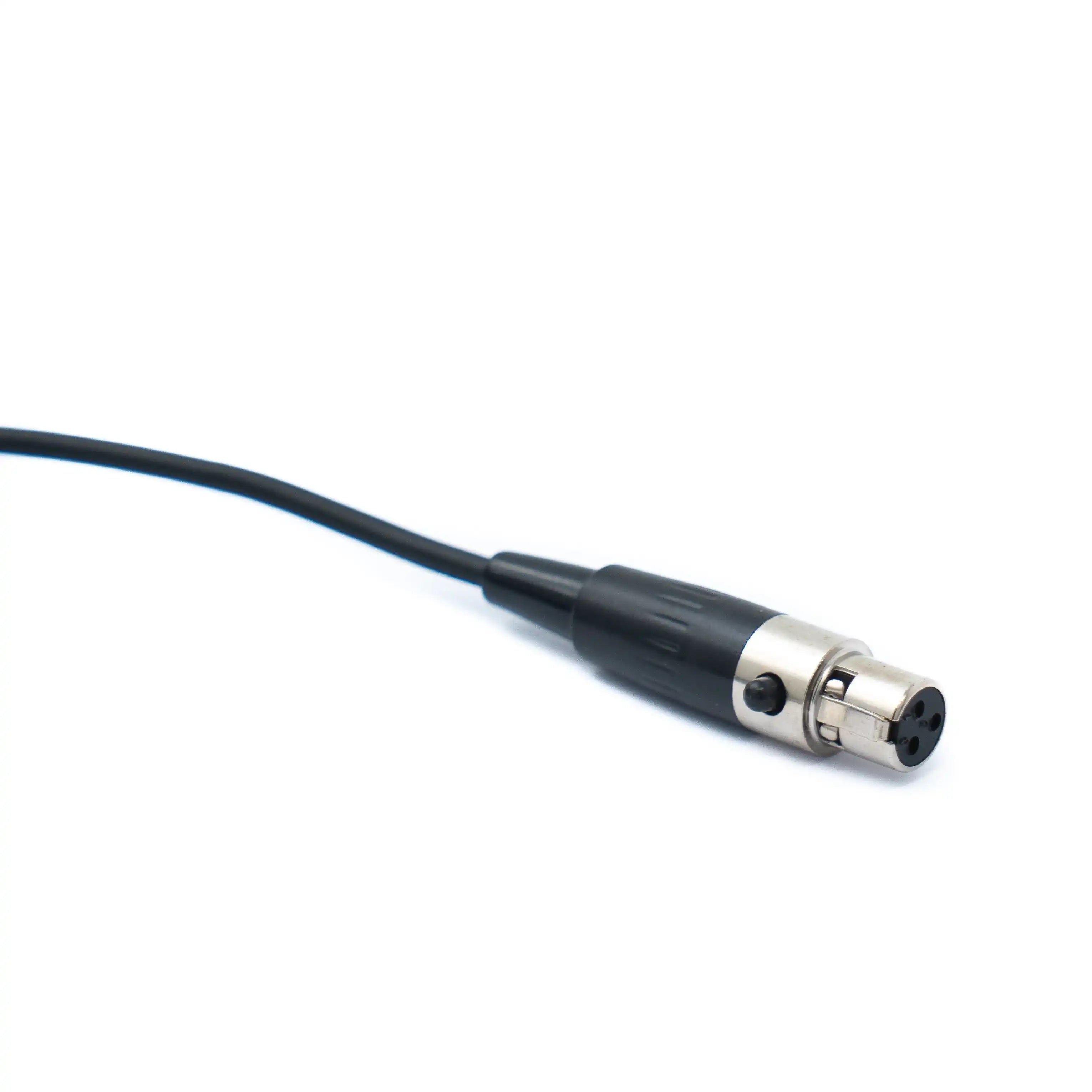System S Audio Kabel 150 Cm Mini XLR Drei Polig Buchse Zu XLR Drei Polig Stecker Schwarz