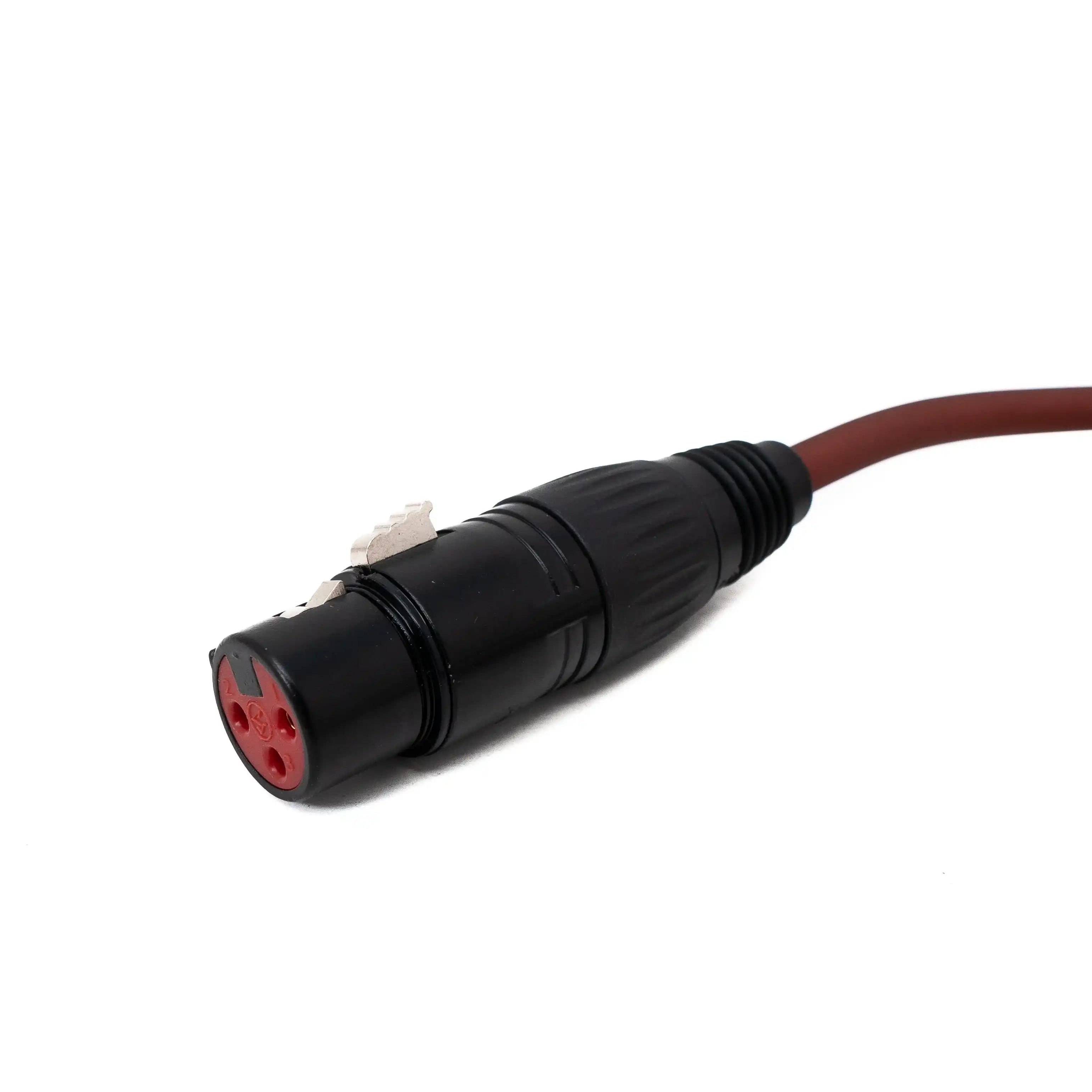 System S Cinch RCA Kabel Rot 100 Cm Von Stecker Broadcast Zu XLR 3Pol Buchse Audio Kabel